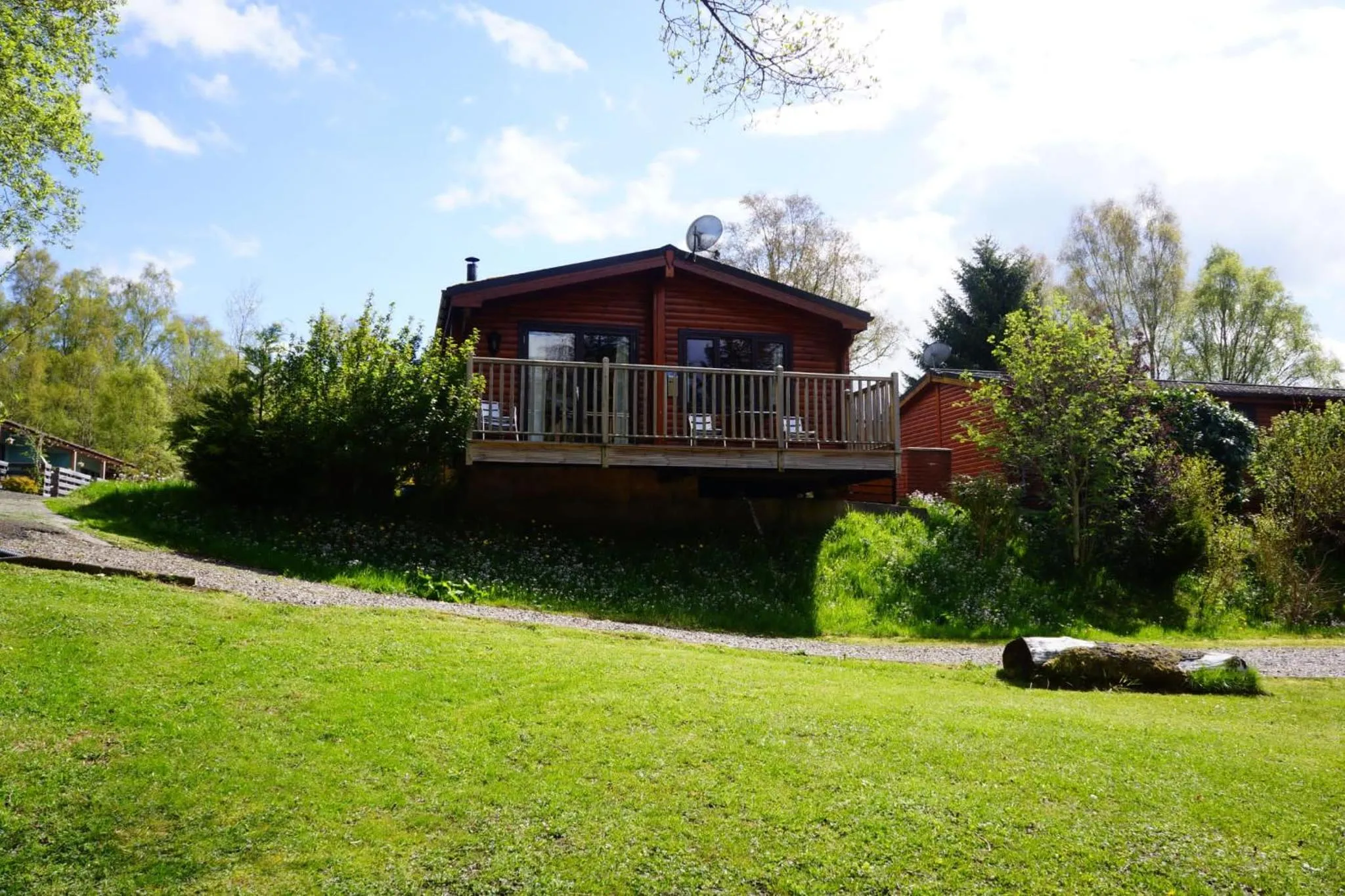 Luxury woodland Alder Lodge