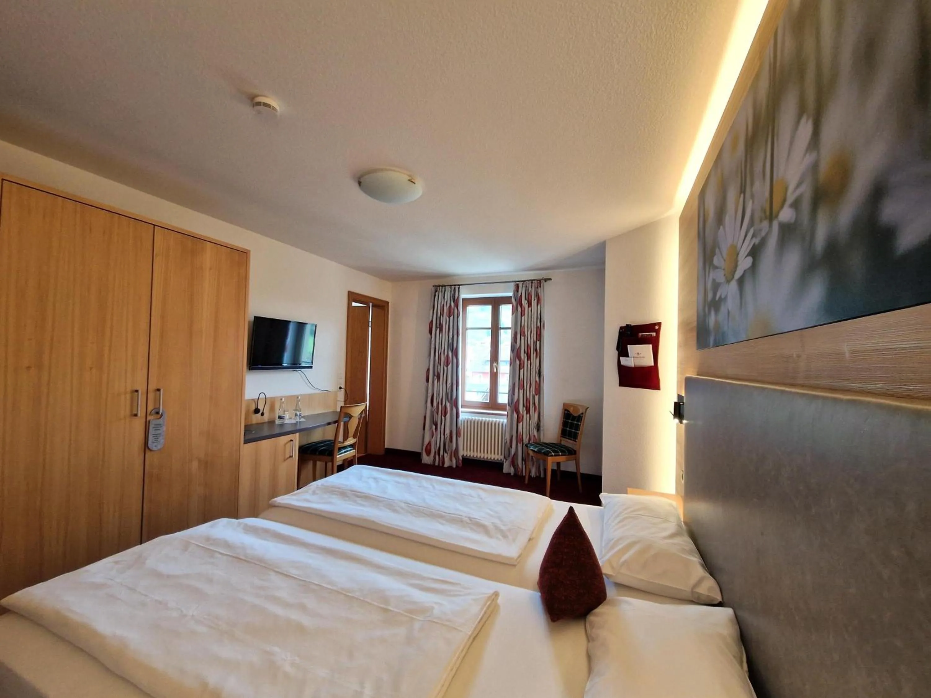 Bed in Mosers Blume Relax & Genuss Hotel