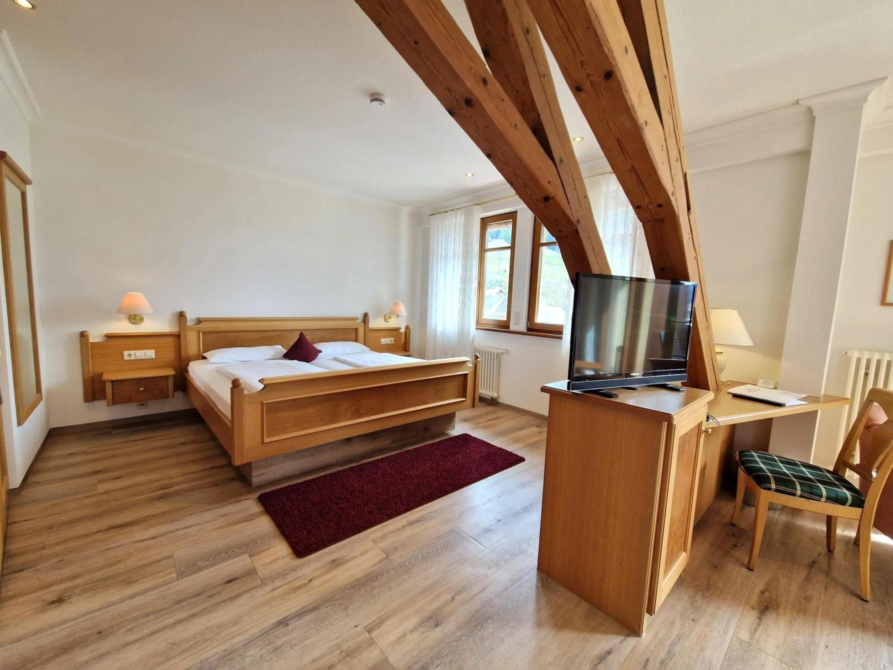 Bed in Mosers Blume Relax & Genuss Hotel