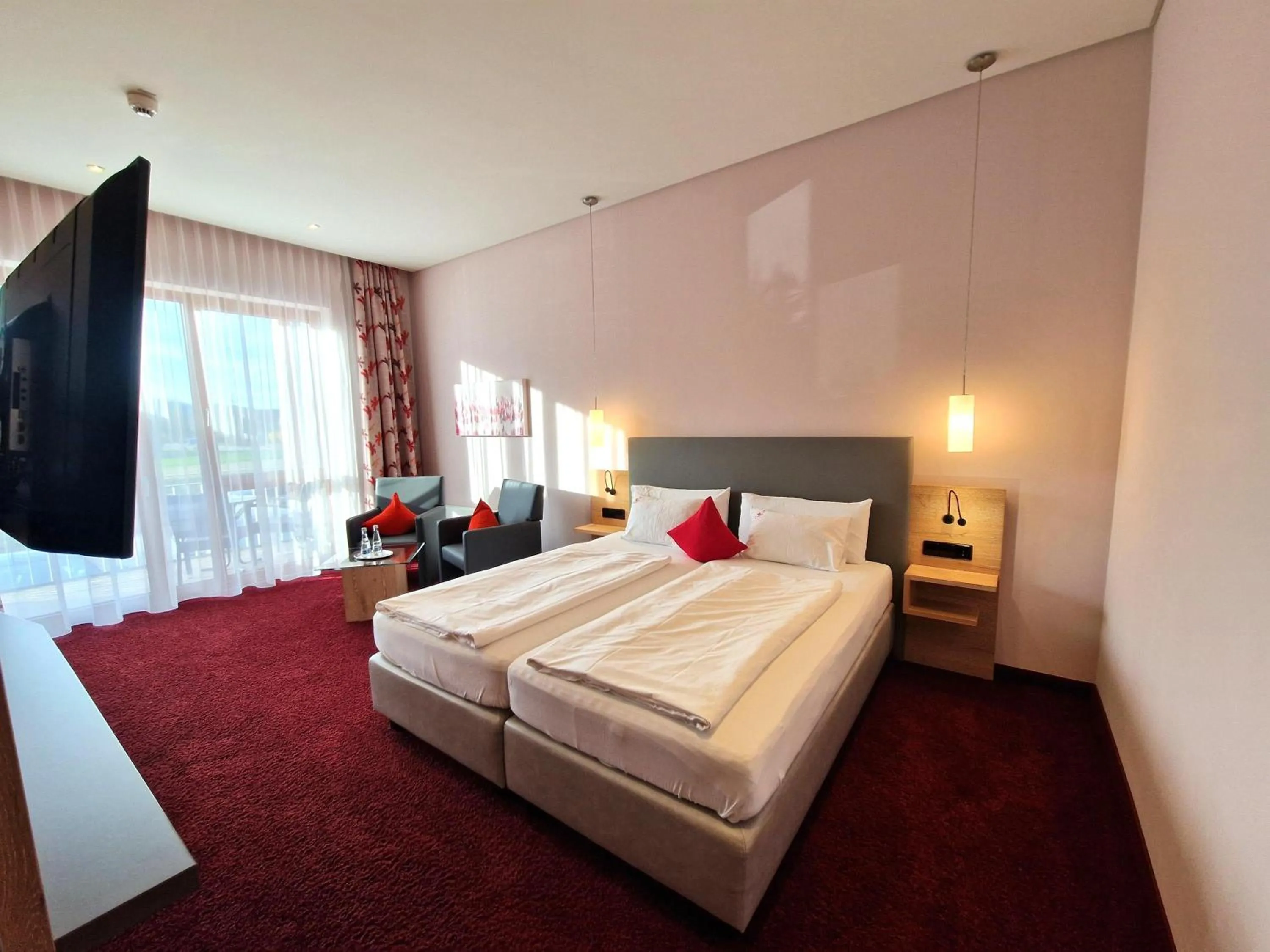 Bed in Mosers Blume Relax & Genuss Hotel