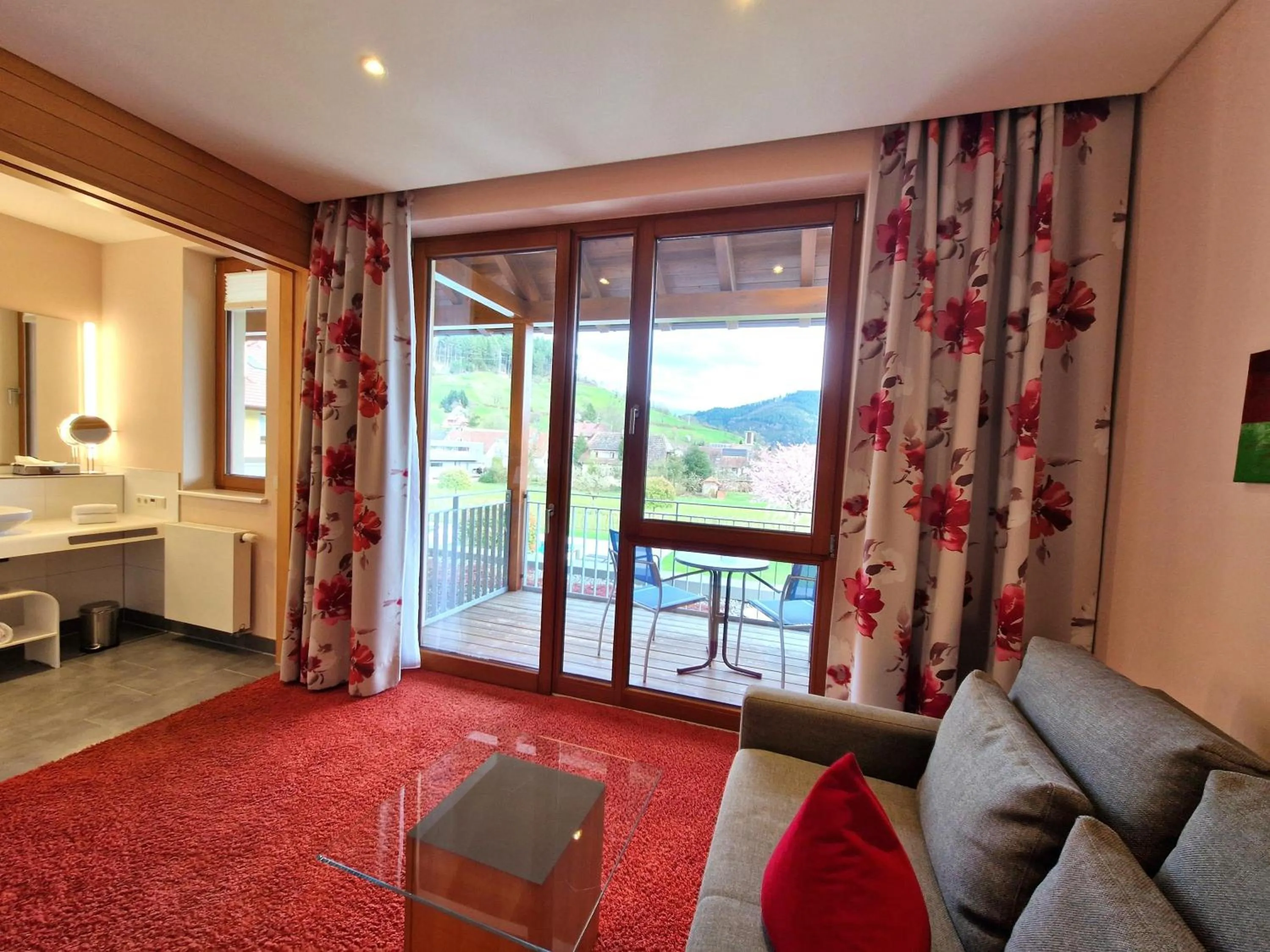 Balcony/Terrace in Mosers Blume Relax & Genuss Hotel