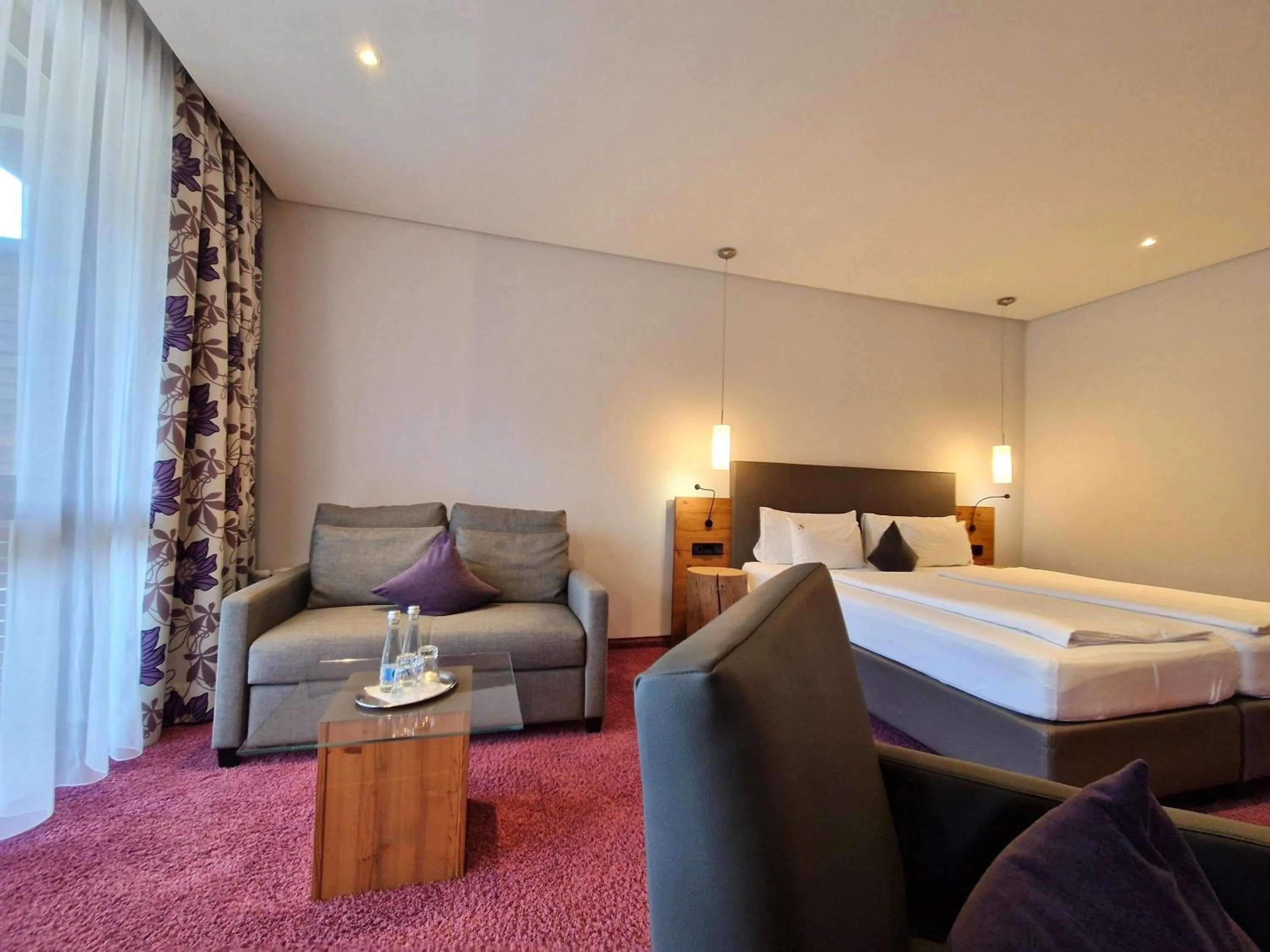 Bed in Mosers Blume Relax & Genuss Hotel