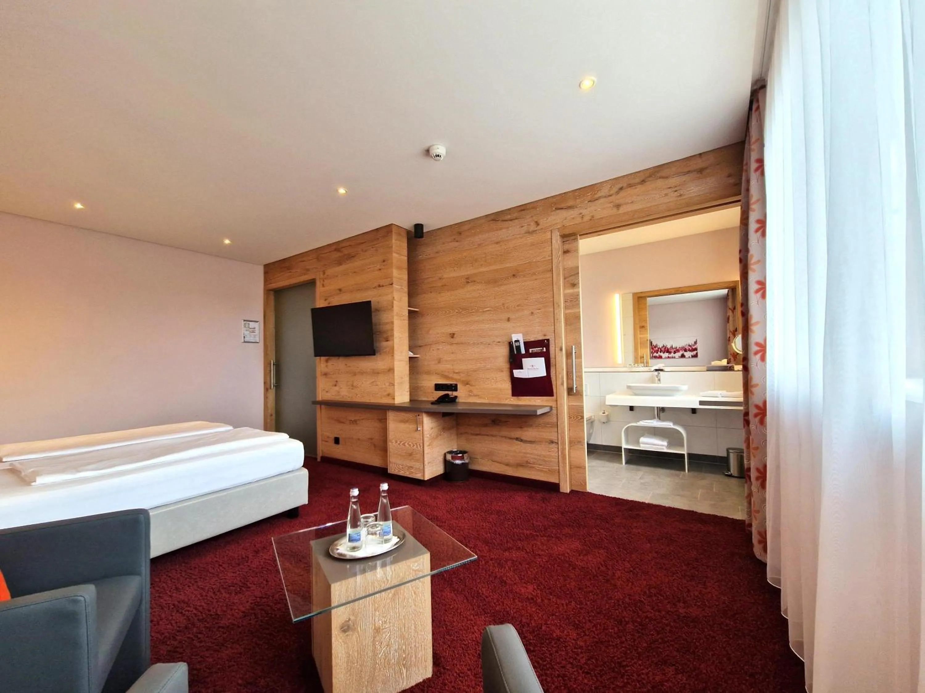 Bed in Mosers Blume Relax & Genuss Hotel