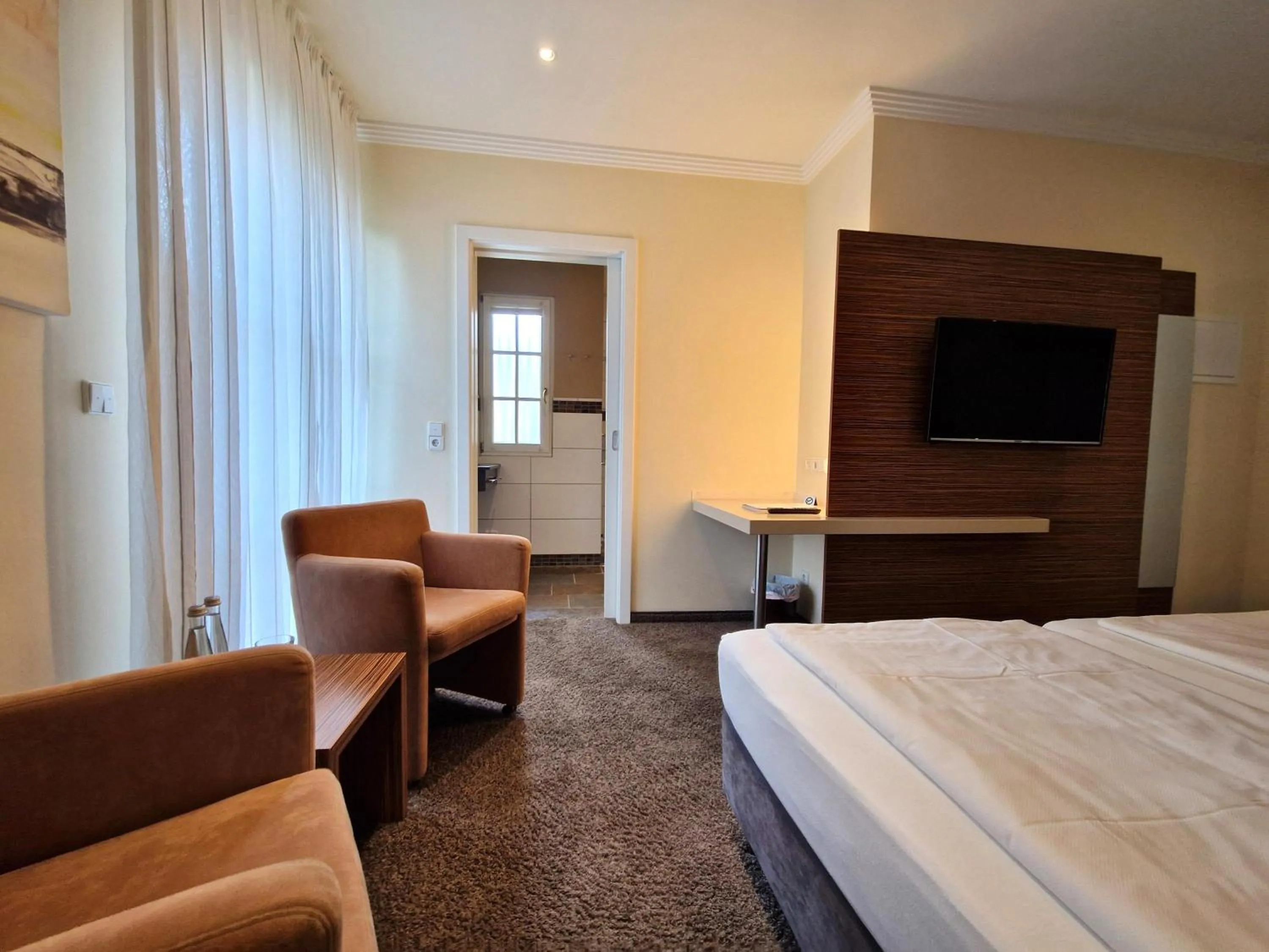 Bed in Mosers Blume Relax & Genuss Hotel