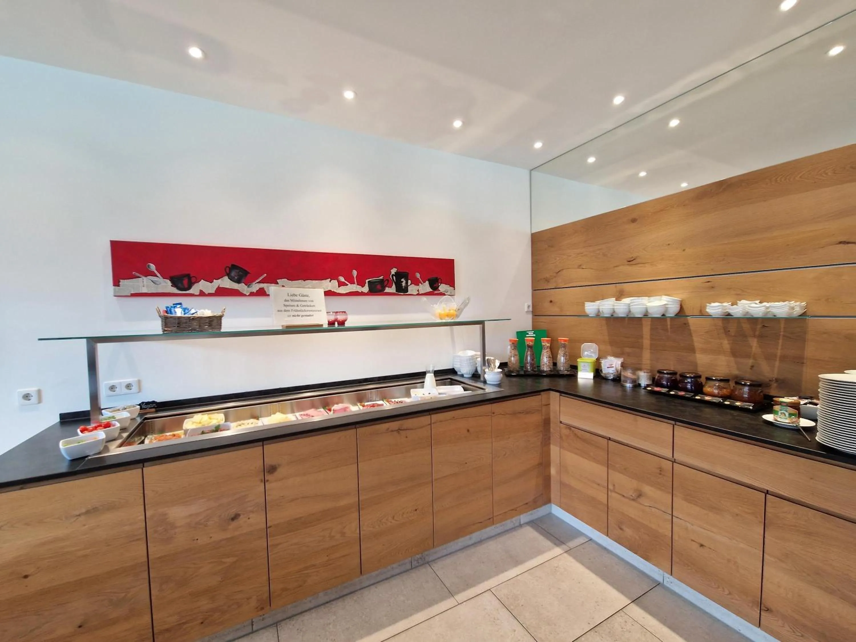 Buffet breakfast in Mosers Blume Relax & Genuss Hotel