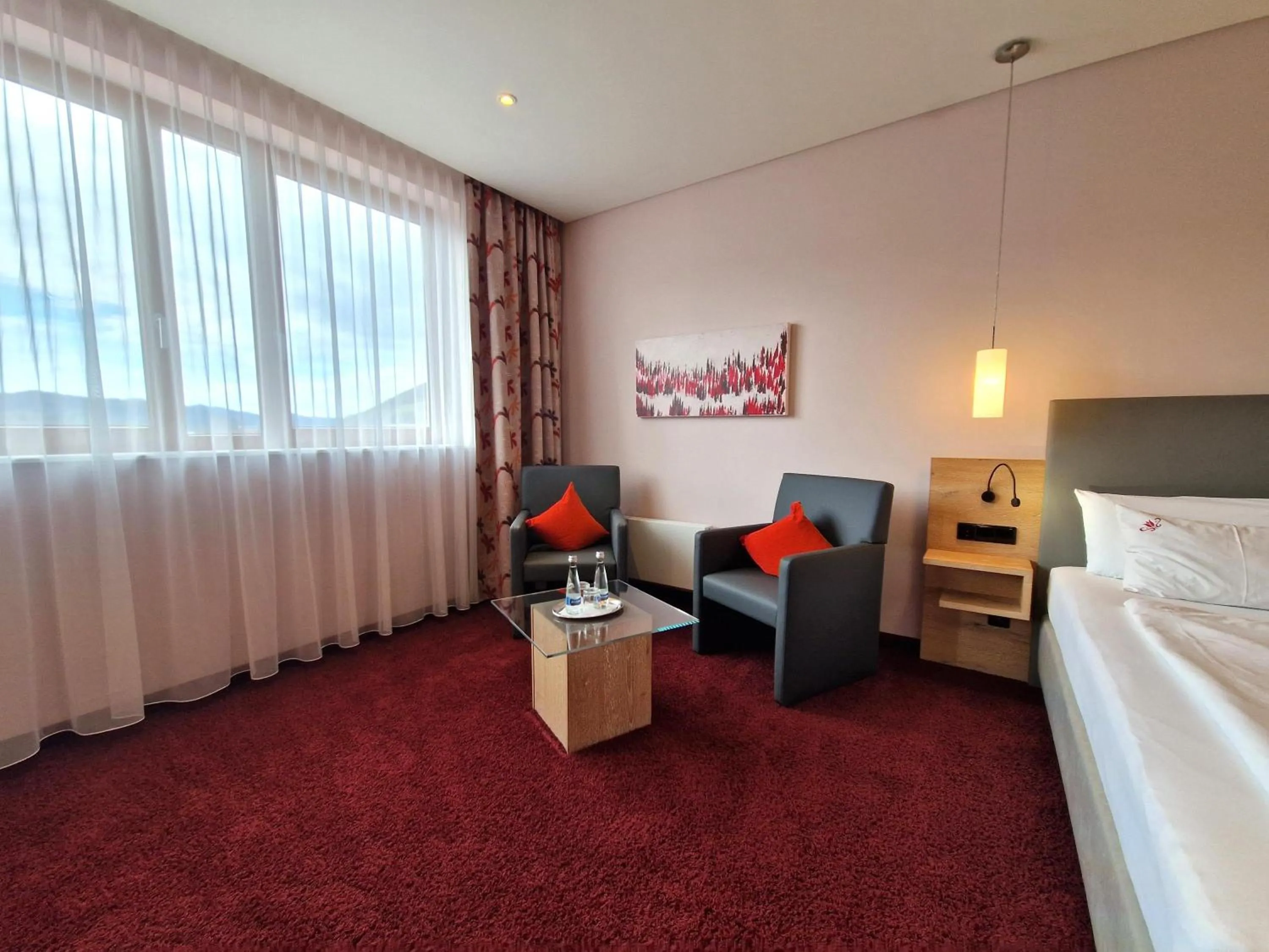 Bed in Mosers Blume Relax & Genuss Hotel