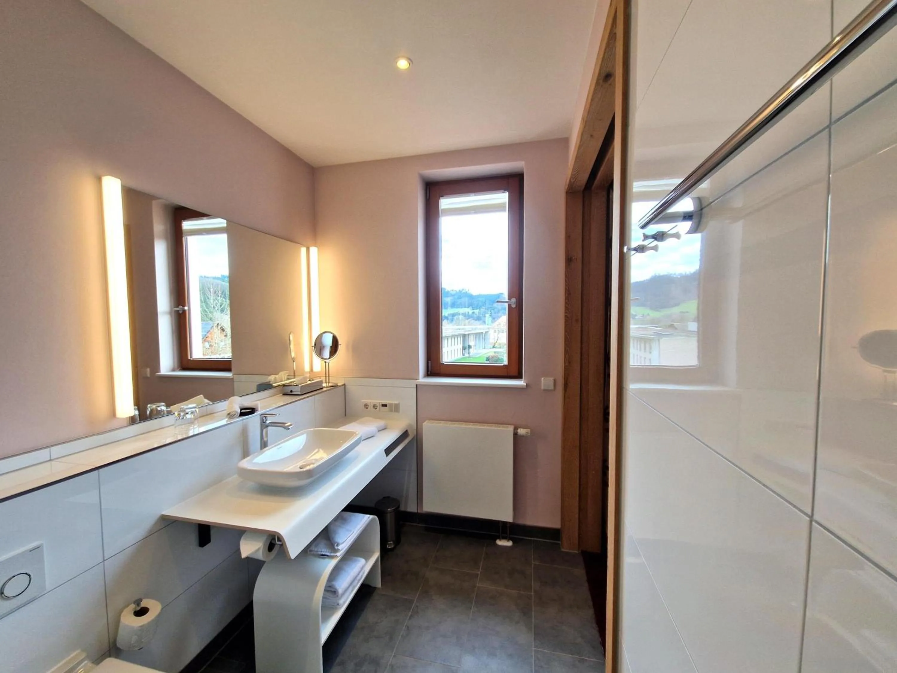 Bathroom in Mosers Blume Relax & Genuss Hotel