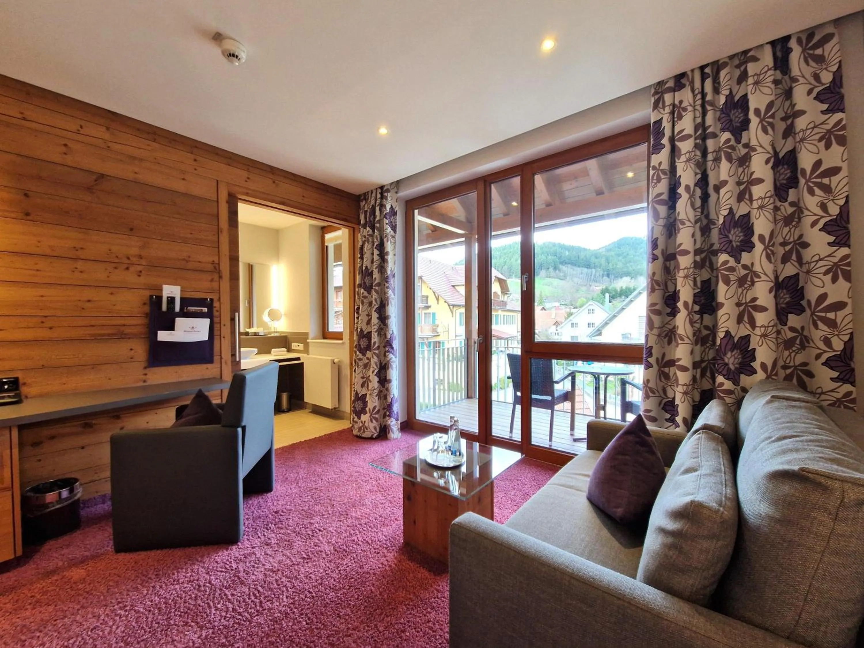 Balcony/Terrace in Mosers Blume Relax & Genuss Hotel