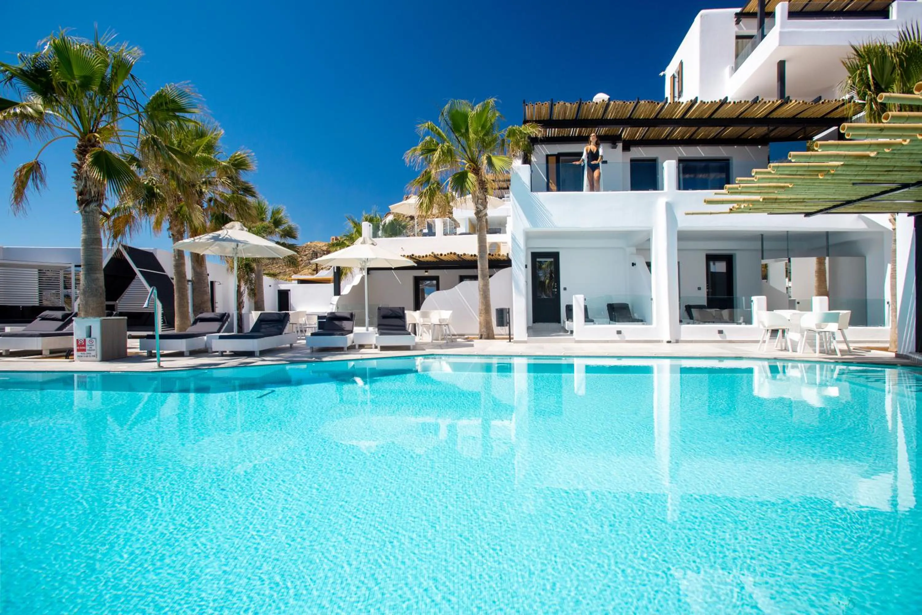 Property building in Tropicana Hotel , Suites & Villas Mykonos