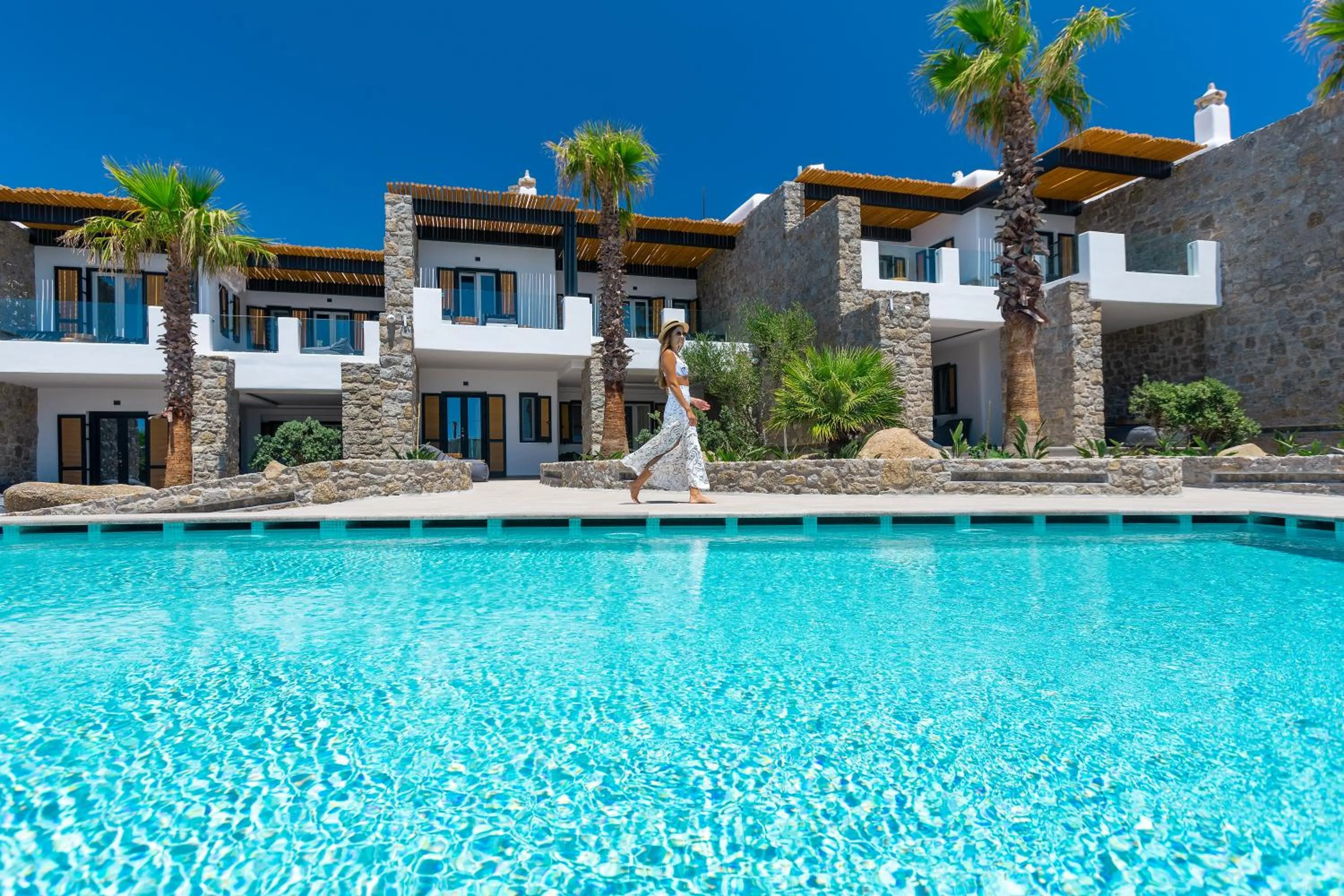 Property building in Tropicana Hotel , Suites & Villas Mykonos