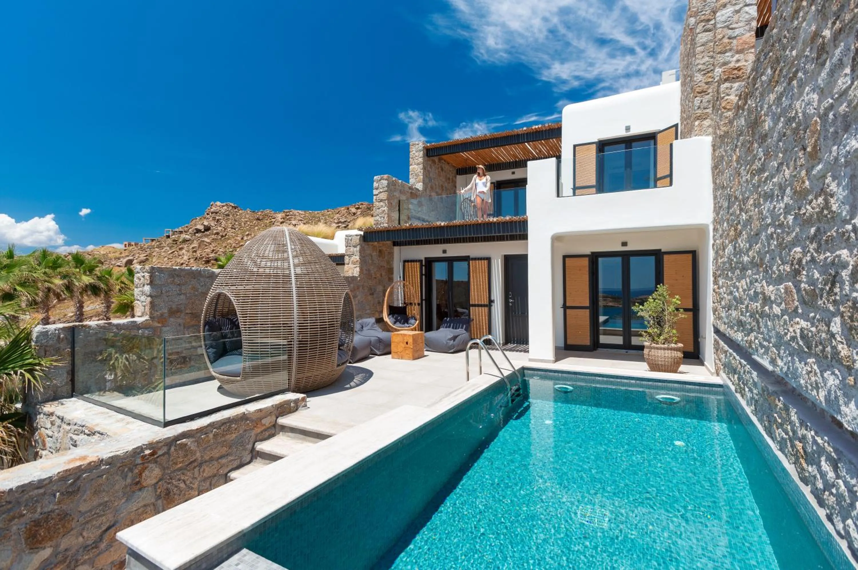 Property building in Tropicana Hotel , Suites & Villas Mykonos