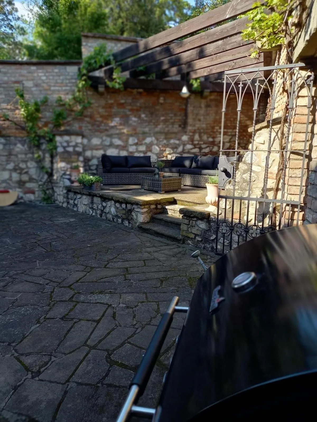 Garden in Penzion Pod hrádkem