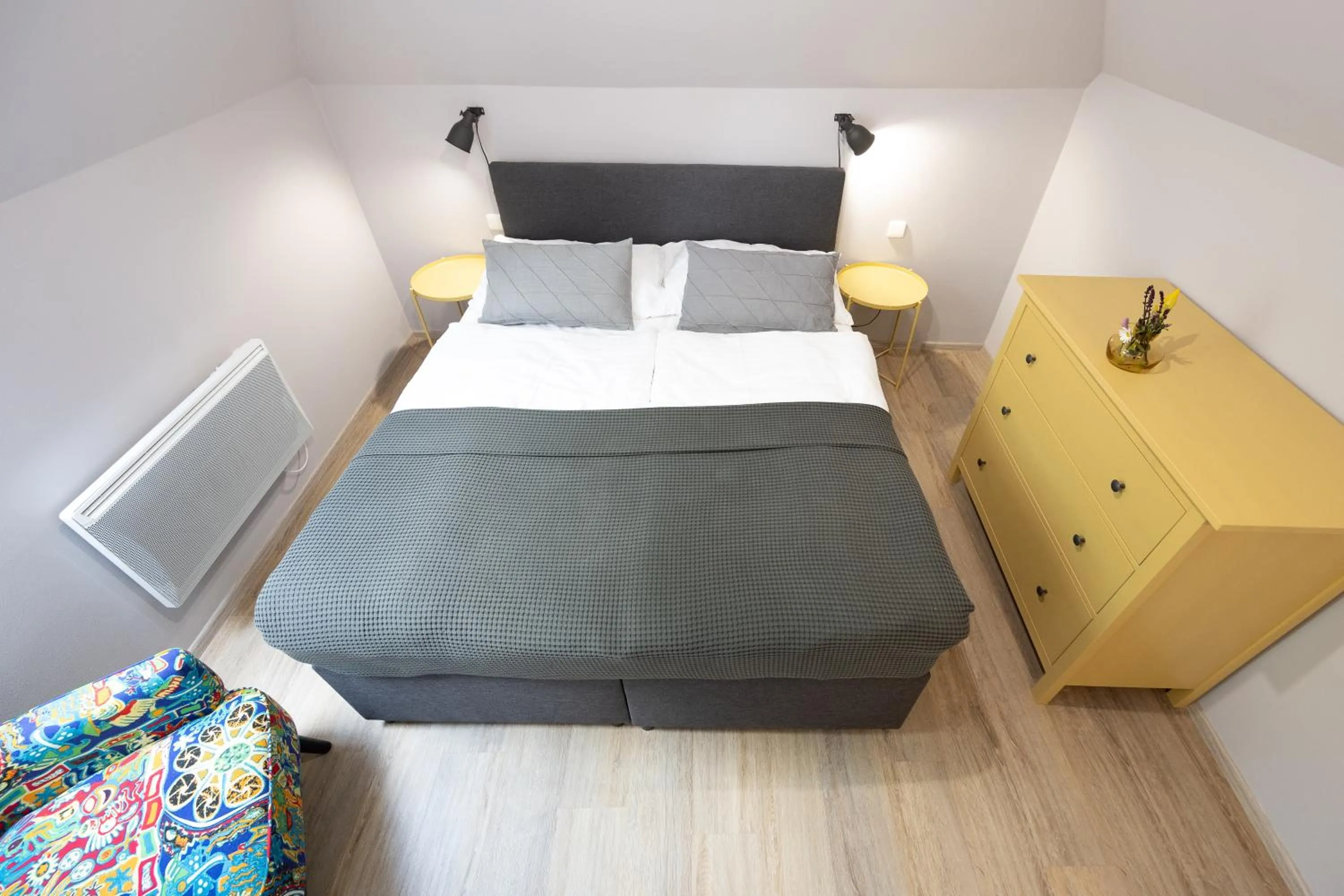 Bedroom, Bed in Penzion Pod hrádkem