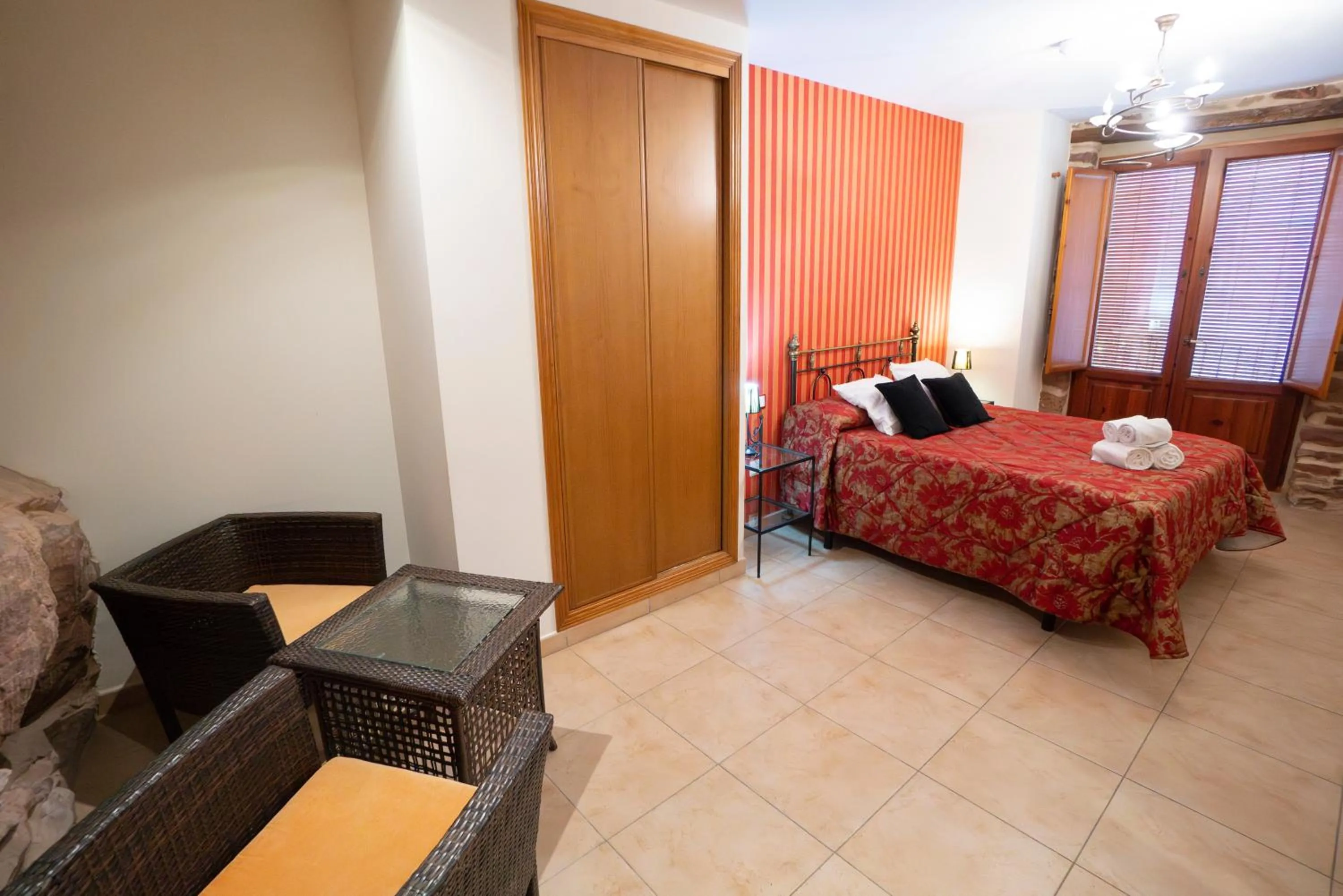 Bed in Hotel Rural L'Antic Portal