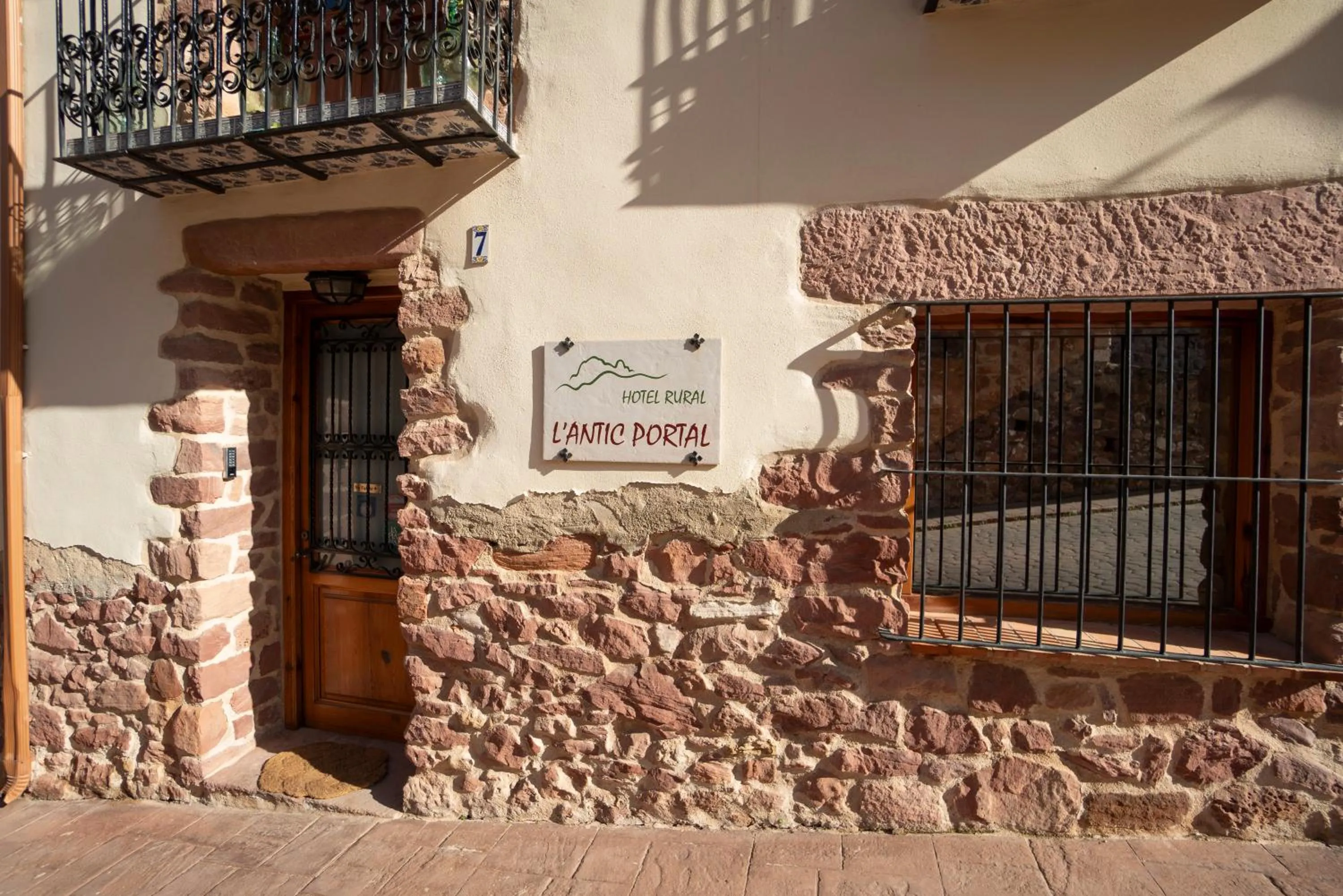 Property building in Hotel Rural L'Antic Portal