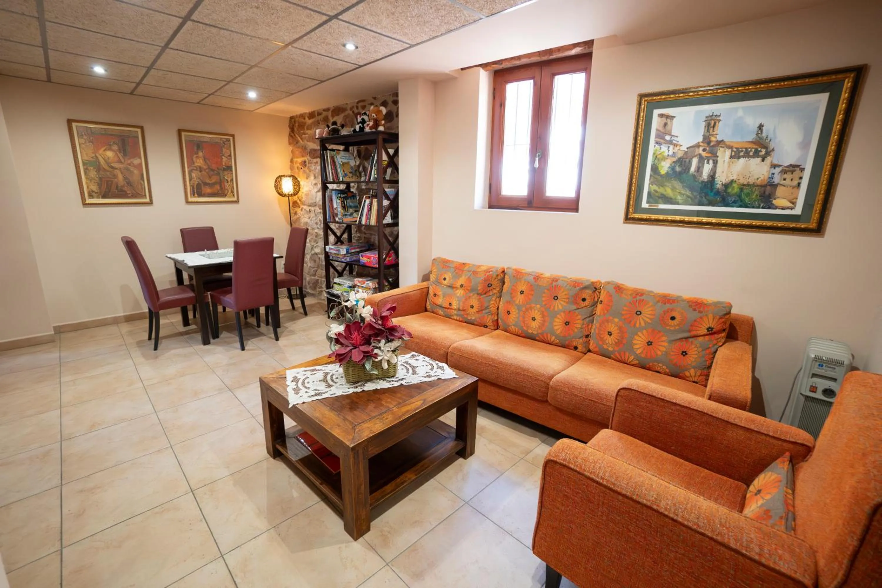 Living room in Hotel Rural L'Antic Portal