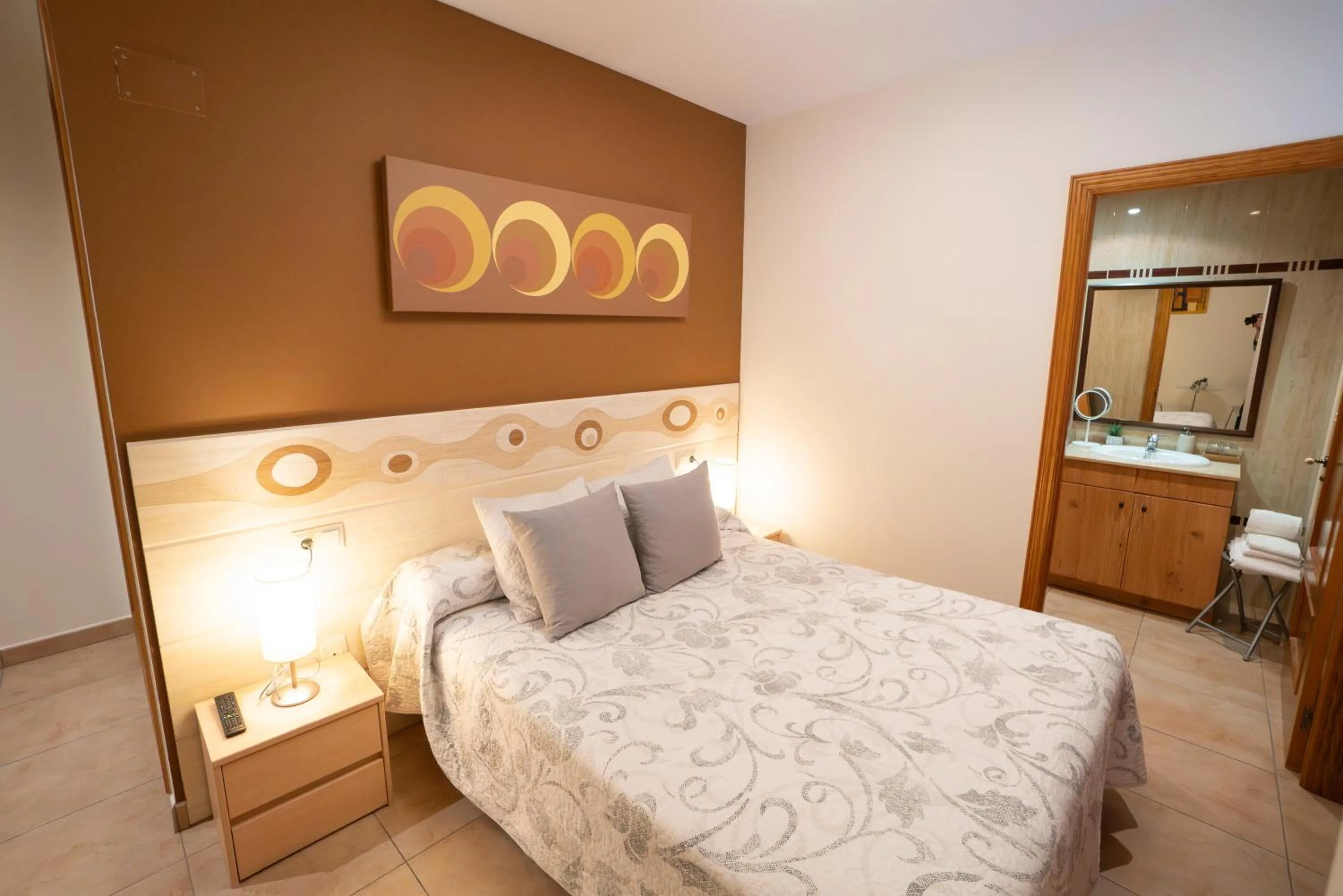 Bed in Hotel Rural L'Antic Portal