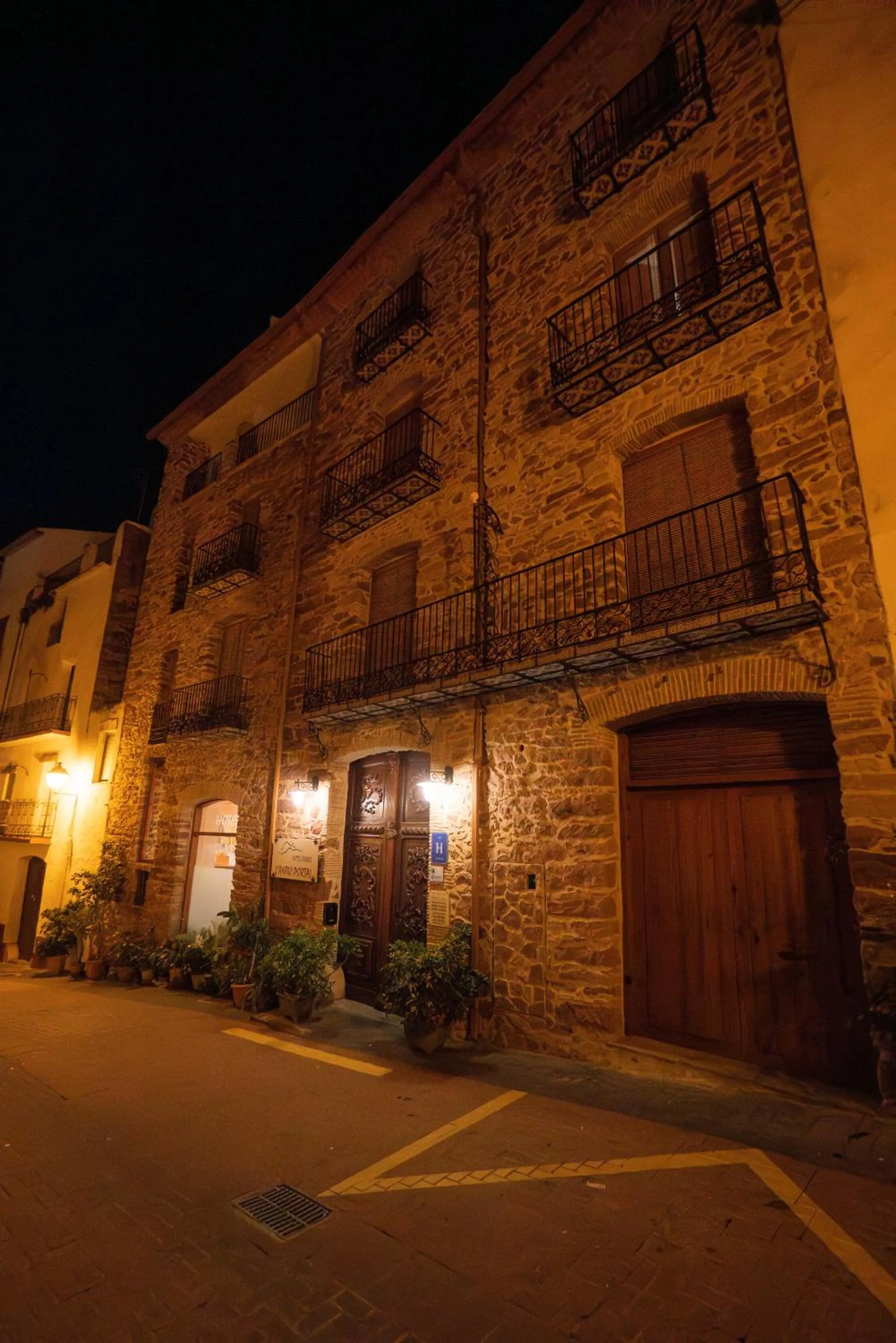 Property building in Hotel Rural L'Antic Portal