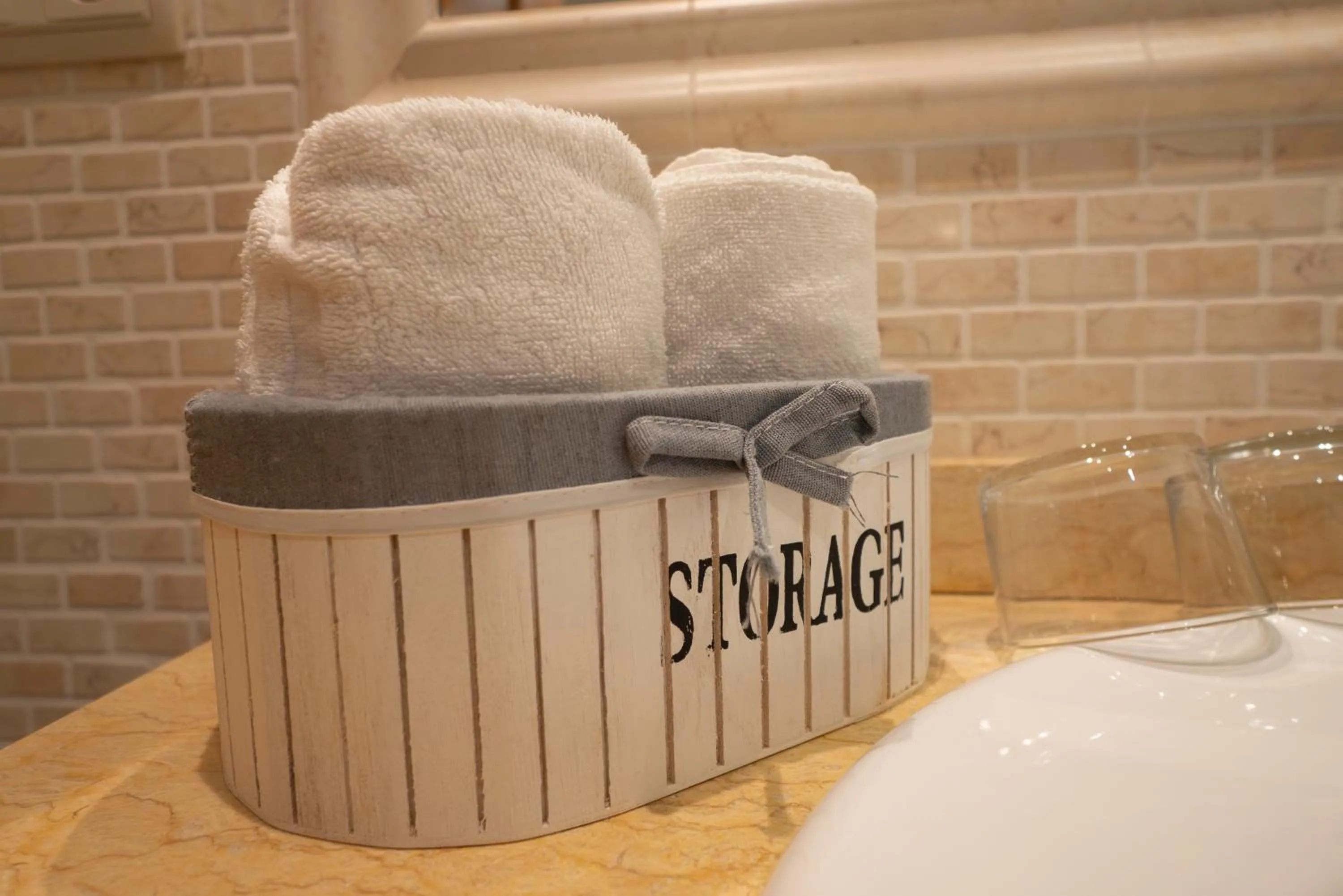 towels in Hotel Rural L'Antic Portal