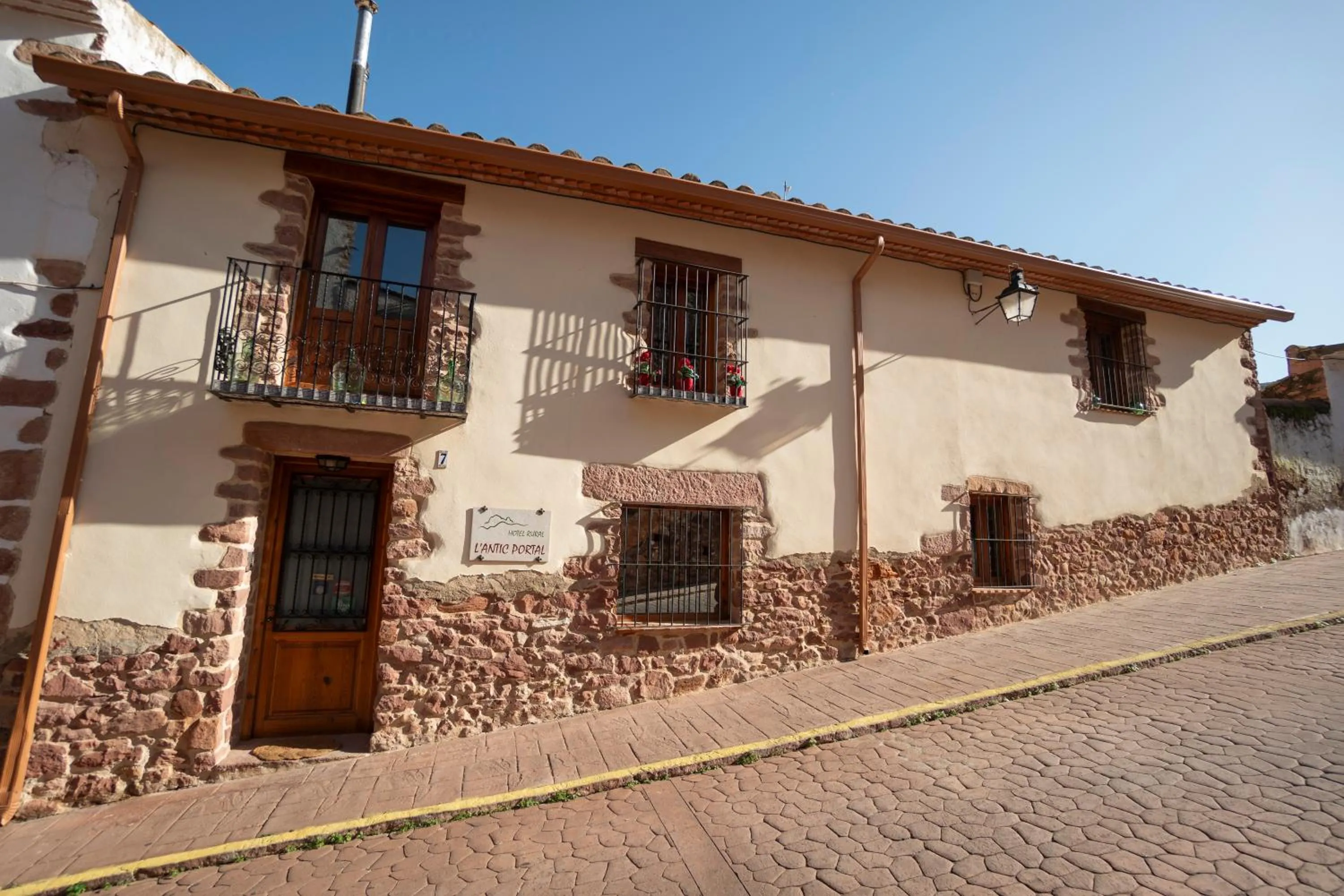 Property building in Hotel Rural L'Antic Portal