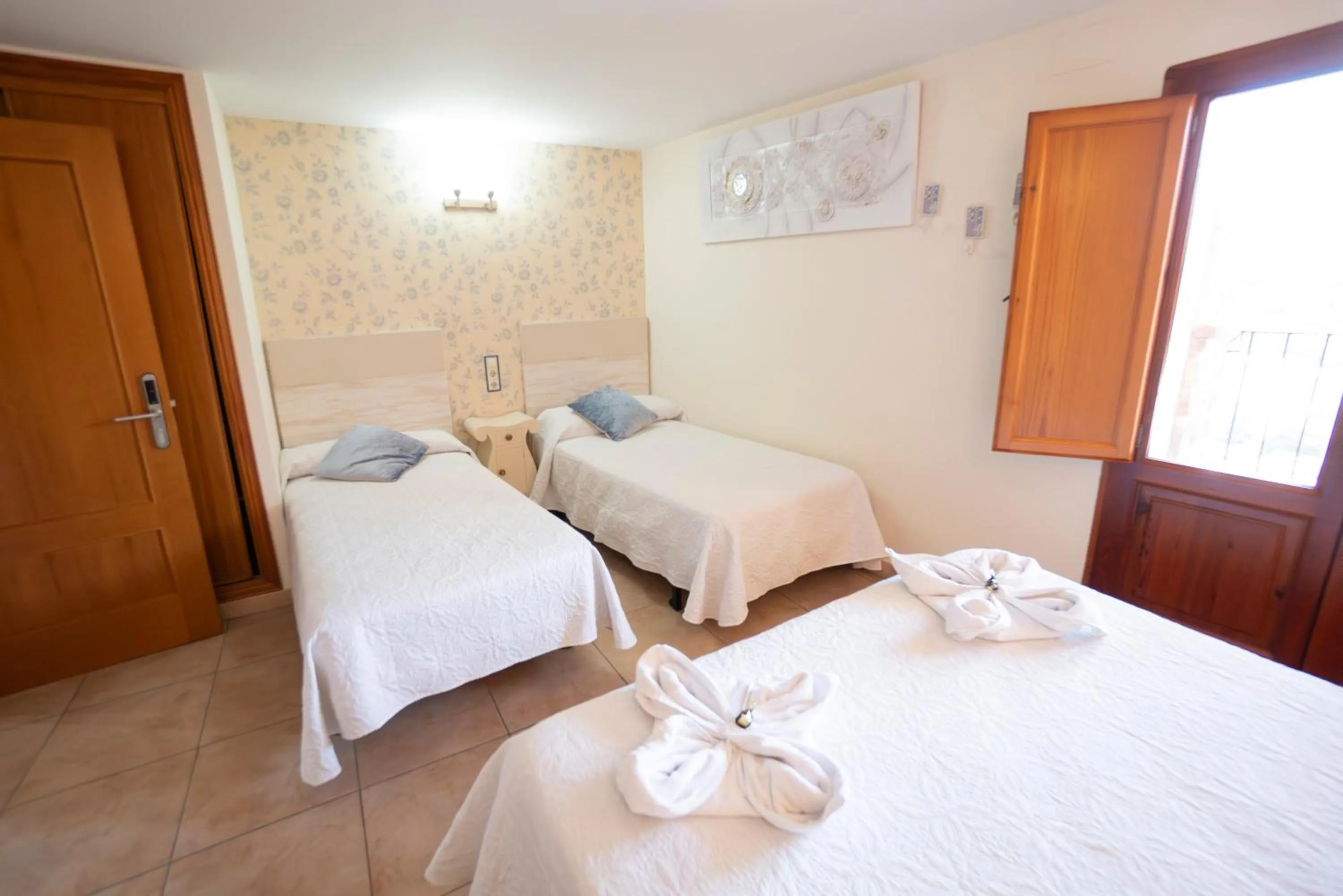 Bed in Hotel Rural L'Antic Portal