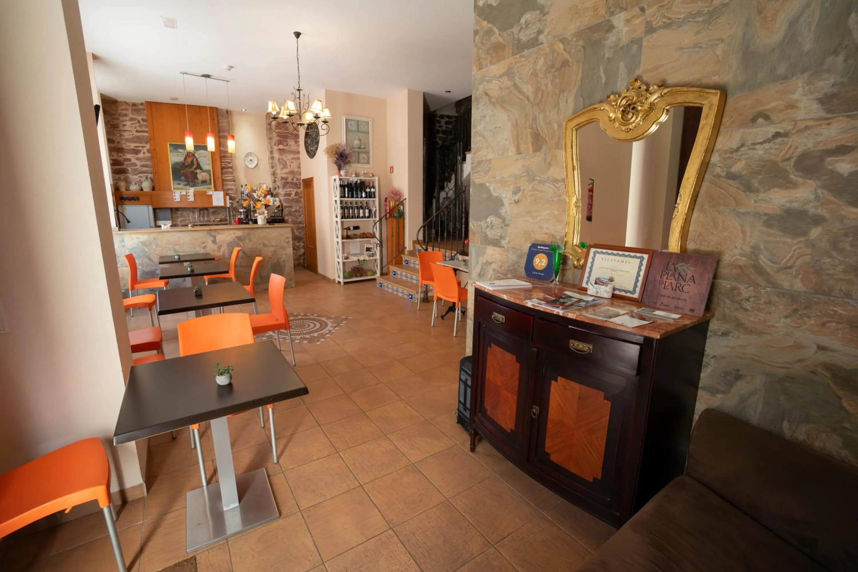 Living room in Hotel Rural L'Antic Portal