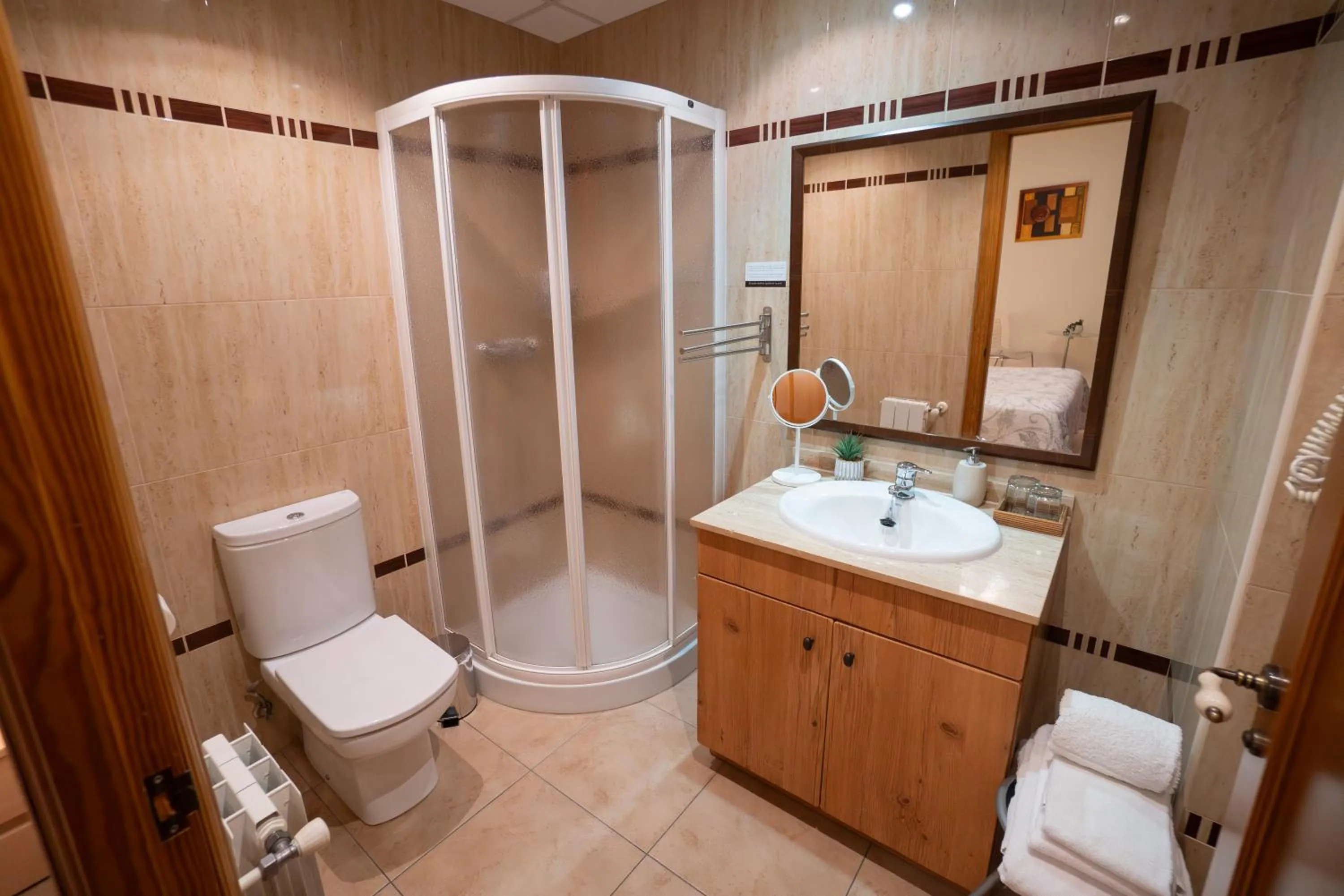 Shower in Hotel Rural L'Antic Portal