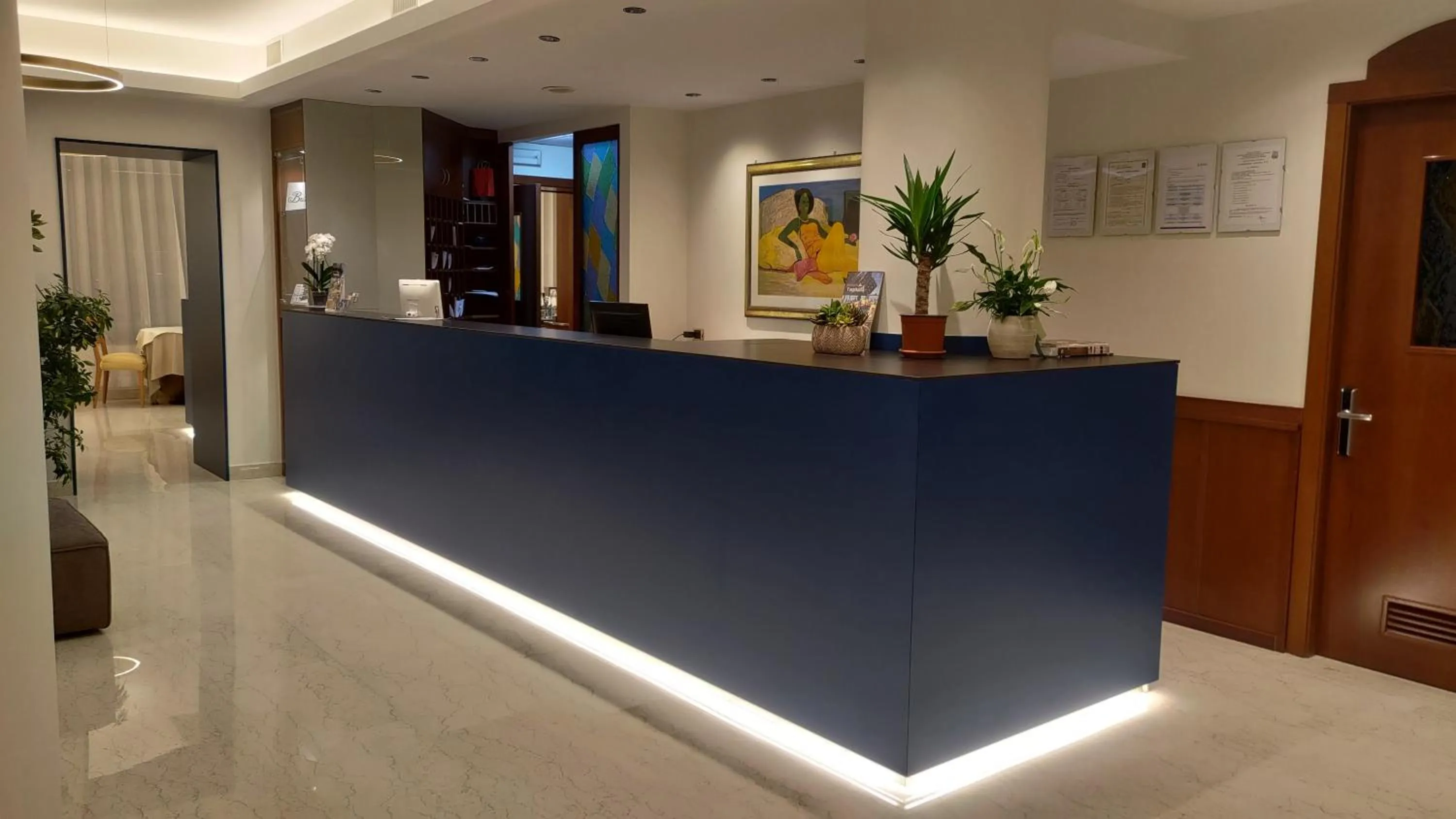 Lobby or reception in Hotel Il Caminetto