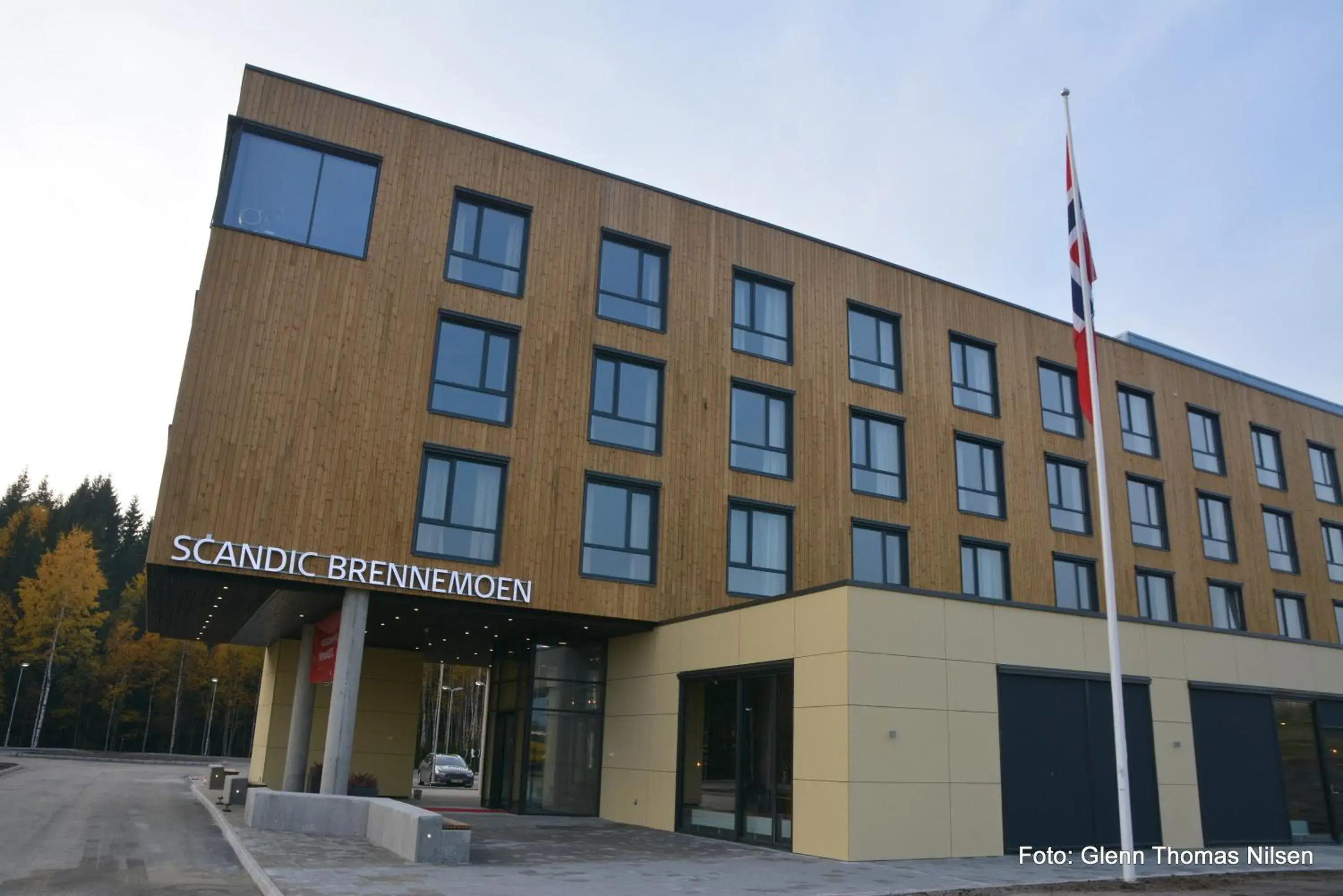 Property building in Scandic Brennemoen Property building in Scandic Brennemoen