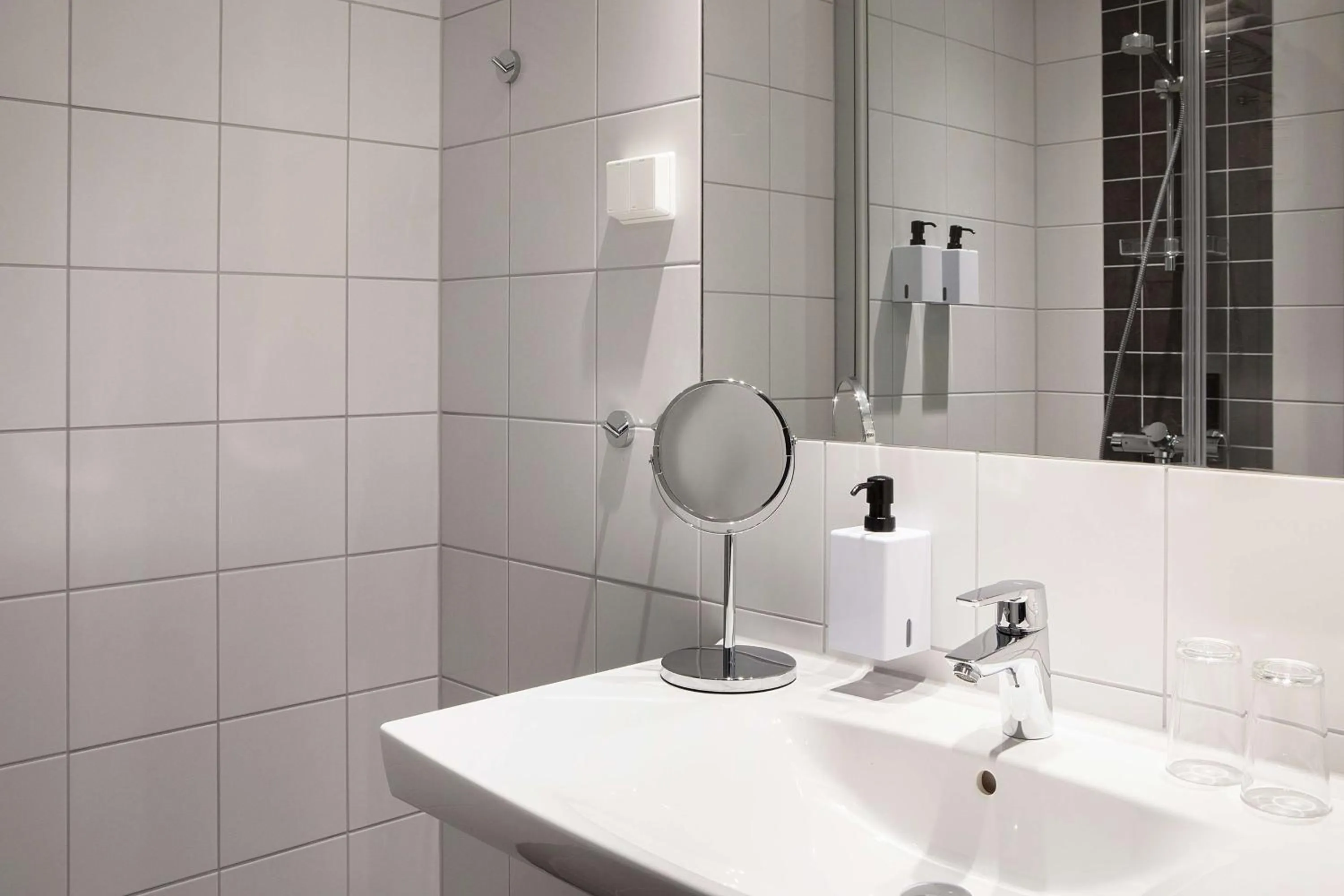 Bedroom in Scandic Brennemoen