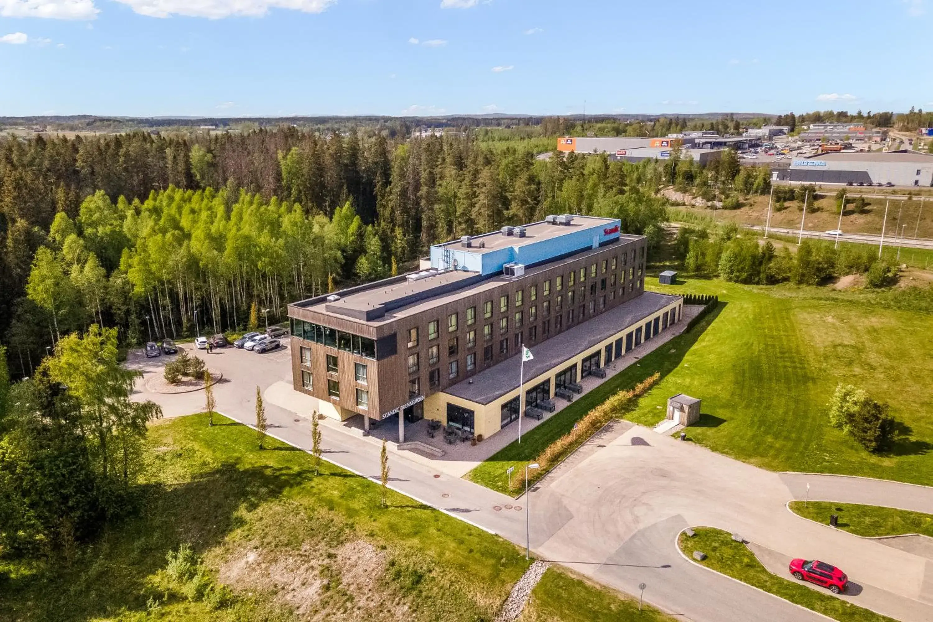 Property building in Scandic Brennemoen Property building in Scandic Brennemoen