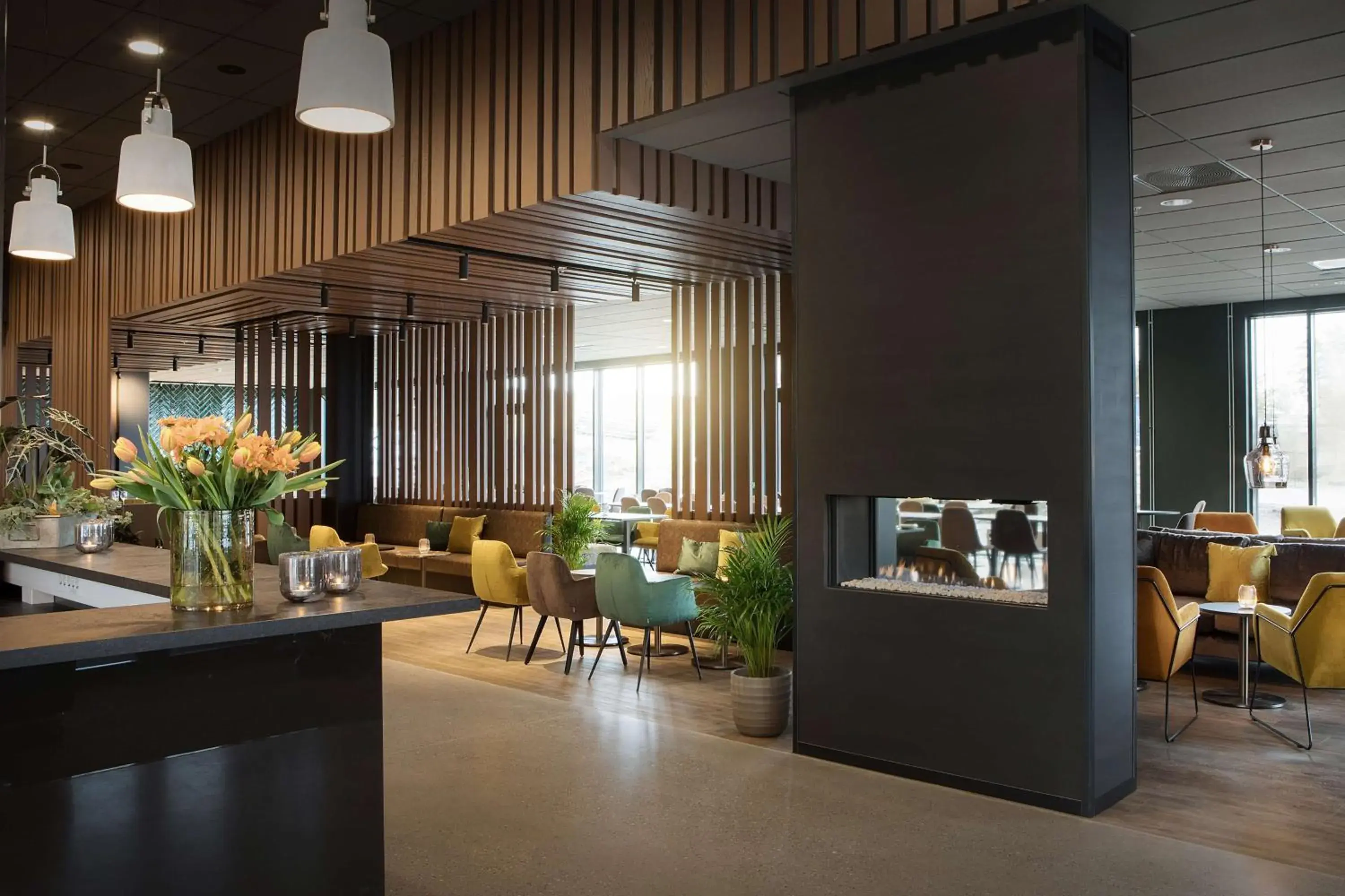 Lobby or reception in Scandic Brennemoen Lobby or reception in Scandic Brennemoen