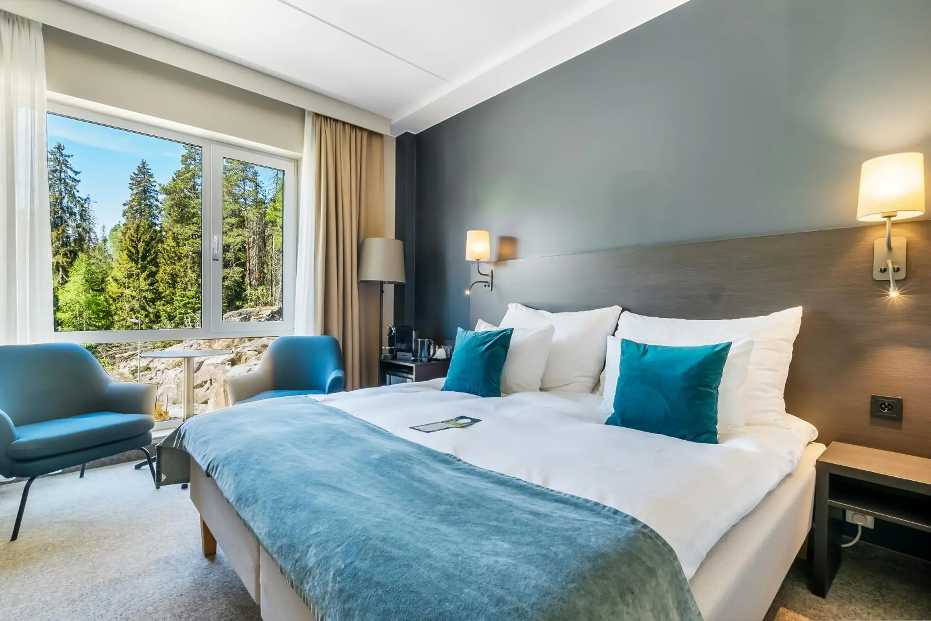 Bed in Scandic Brennemoen Bed in Scandic Brennemoen