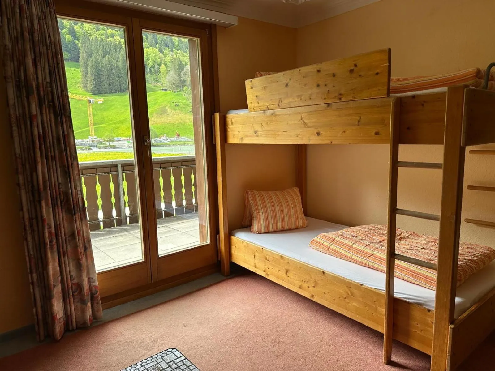 View (from property/room), Bed in Pension St. Jakob