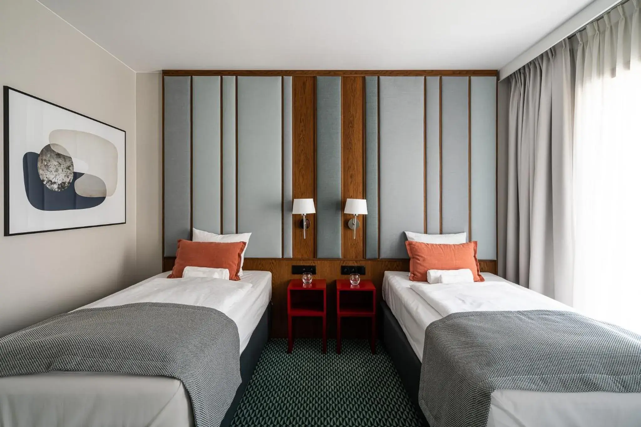 Standard Twin Room in RentPlanet - Apartamenty Centrum Standard Twin Room in RentPlanet - Apartamenty Centrum