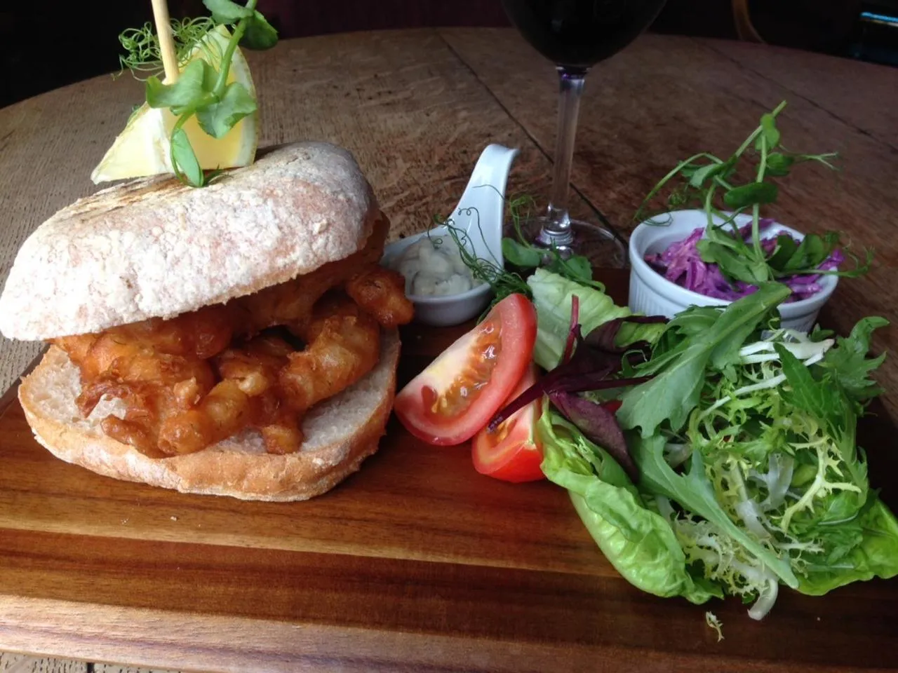 Food close-up in The Sawley Arms