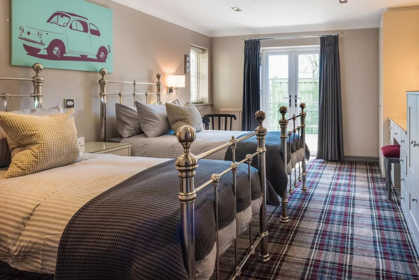 Deluxe Twin Room in The Sawley Arms Deluxe Twin Room in The Sawley Arms