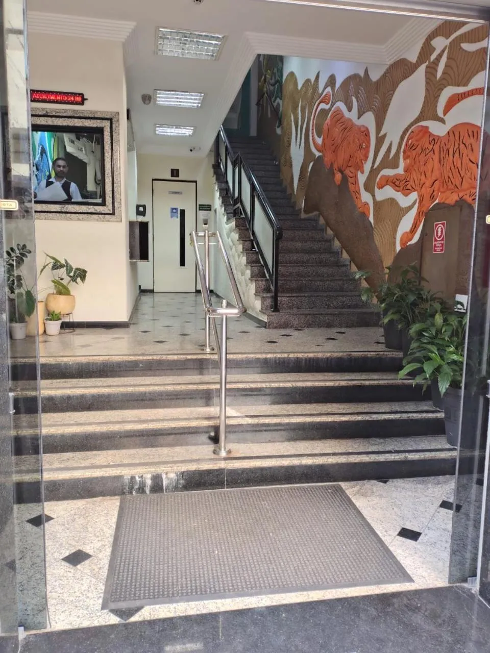 Lobby or reception in Hotel Paris