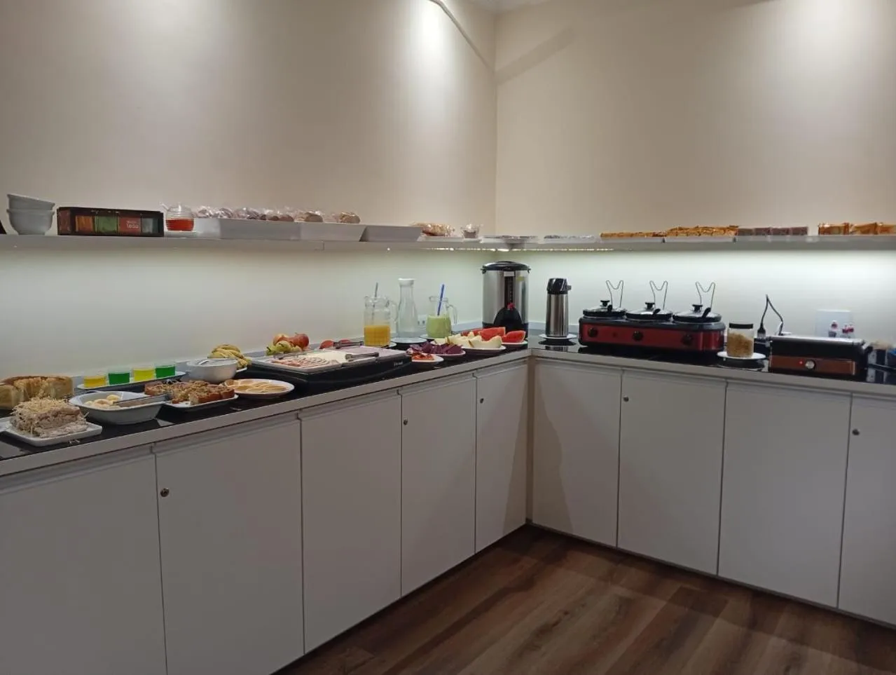 Buffet breakfast in Hotel Paris