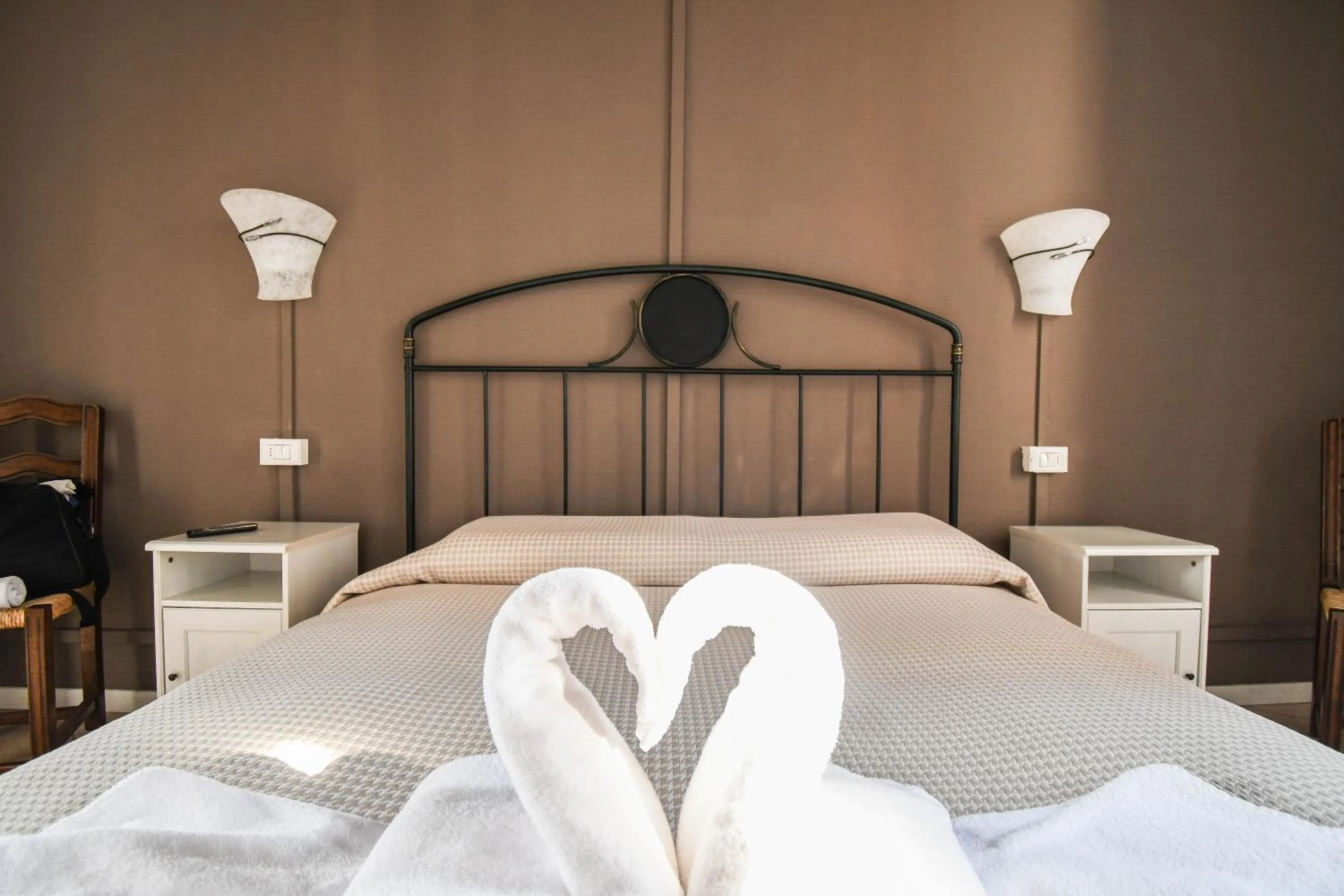 Bedroom, Bed in Stop & Sleep Bergamo