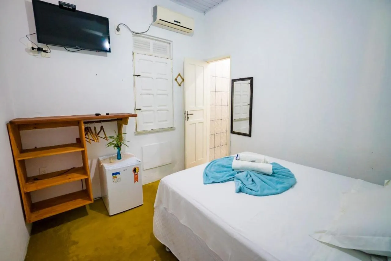 Bed in Pousada Sunset Boipeba