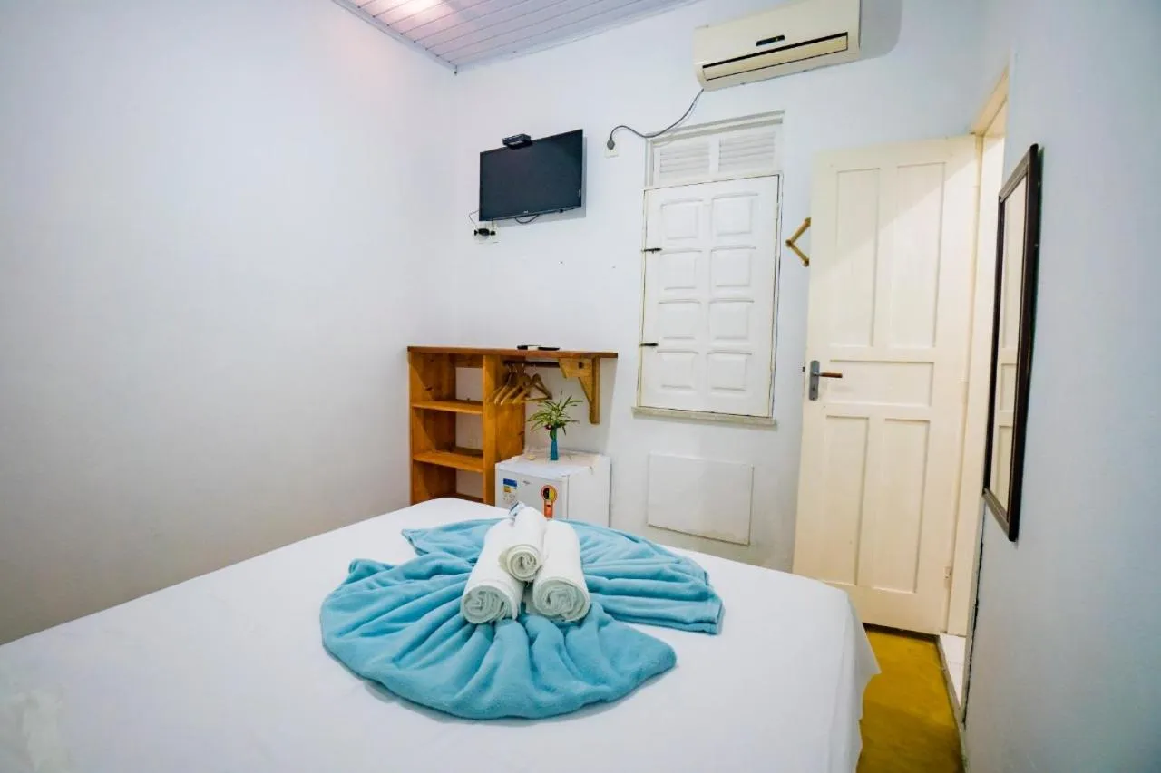 Bed in Pousada Sunset Boipeba