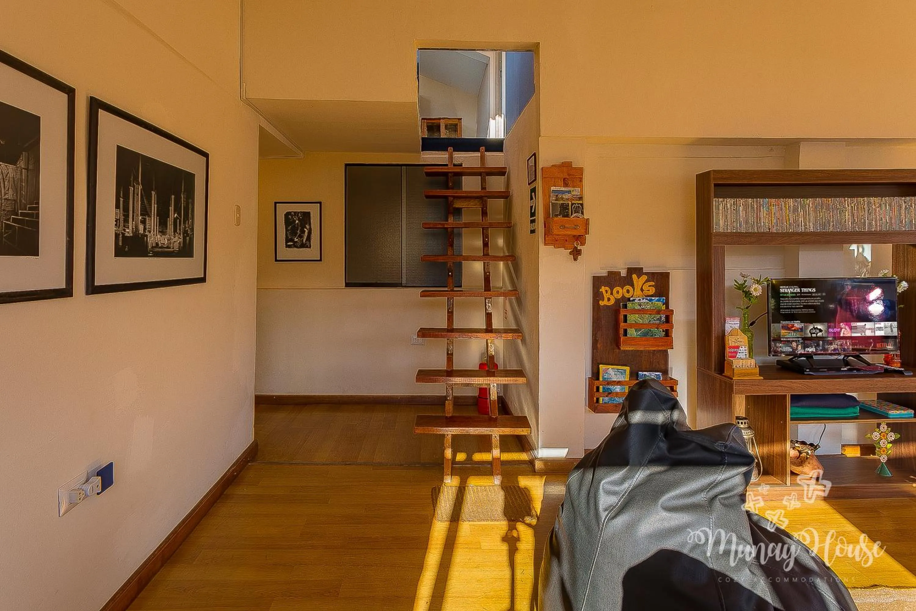 Living room in Munay House, apartment in the center of Cusco