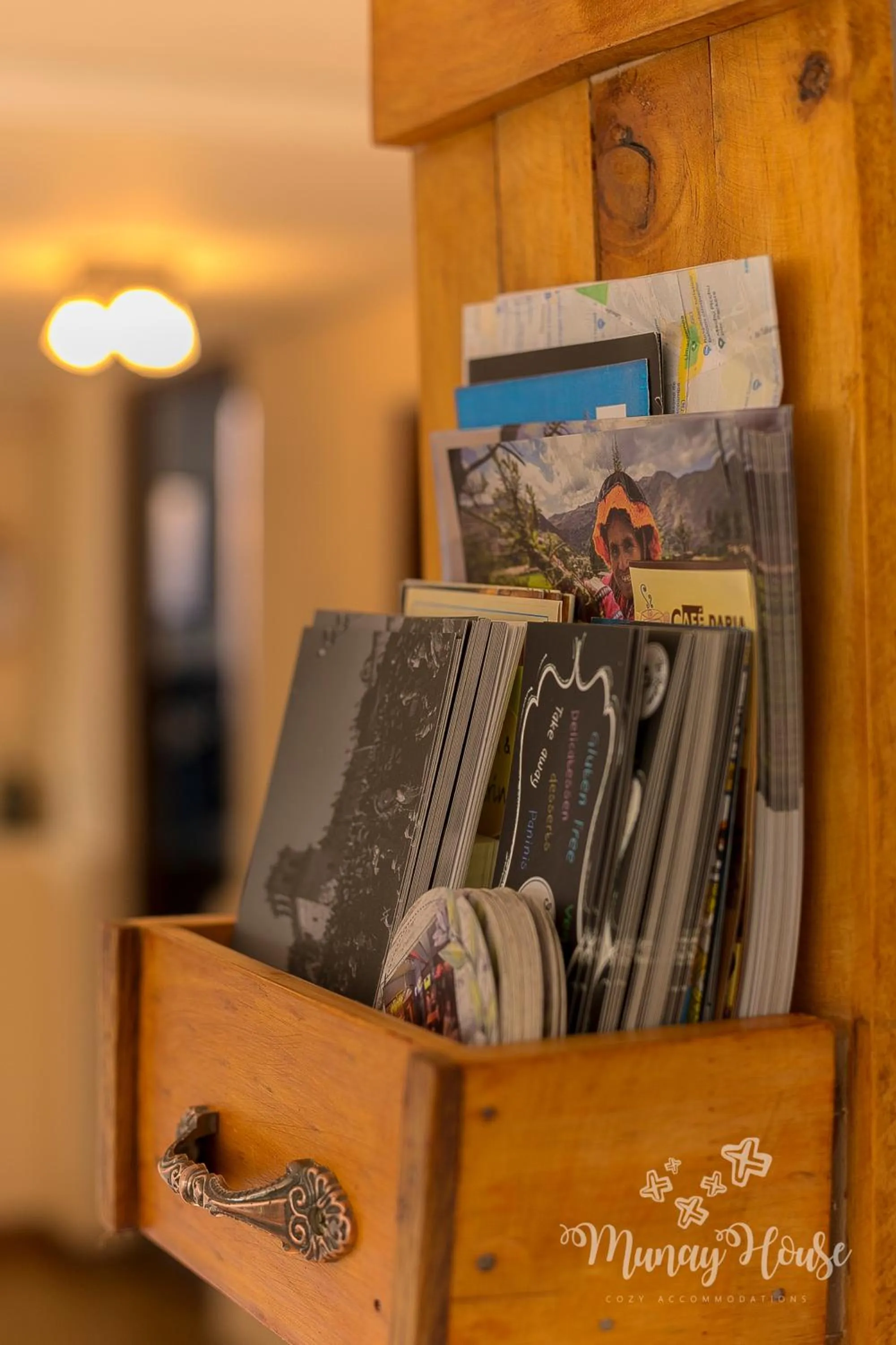 Lobby or reception in Munay House, apartment in the center of Cusco