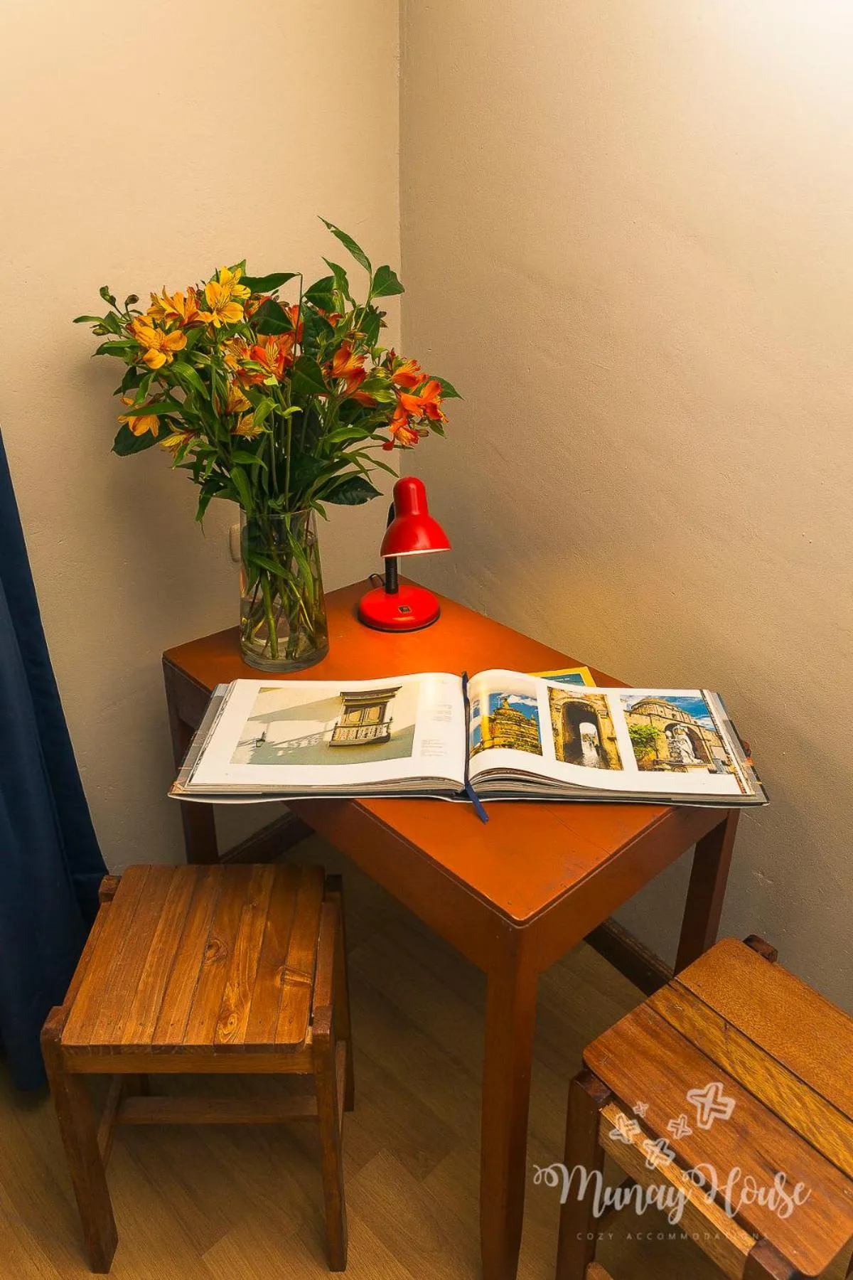 Decorative detail in Munay House, apartment in the center of Cusco