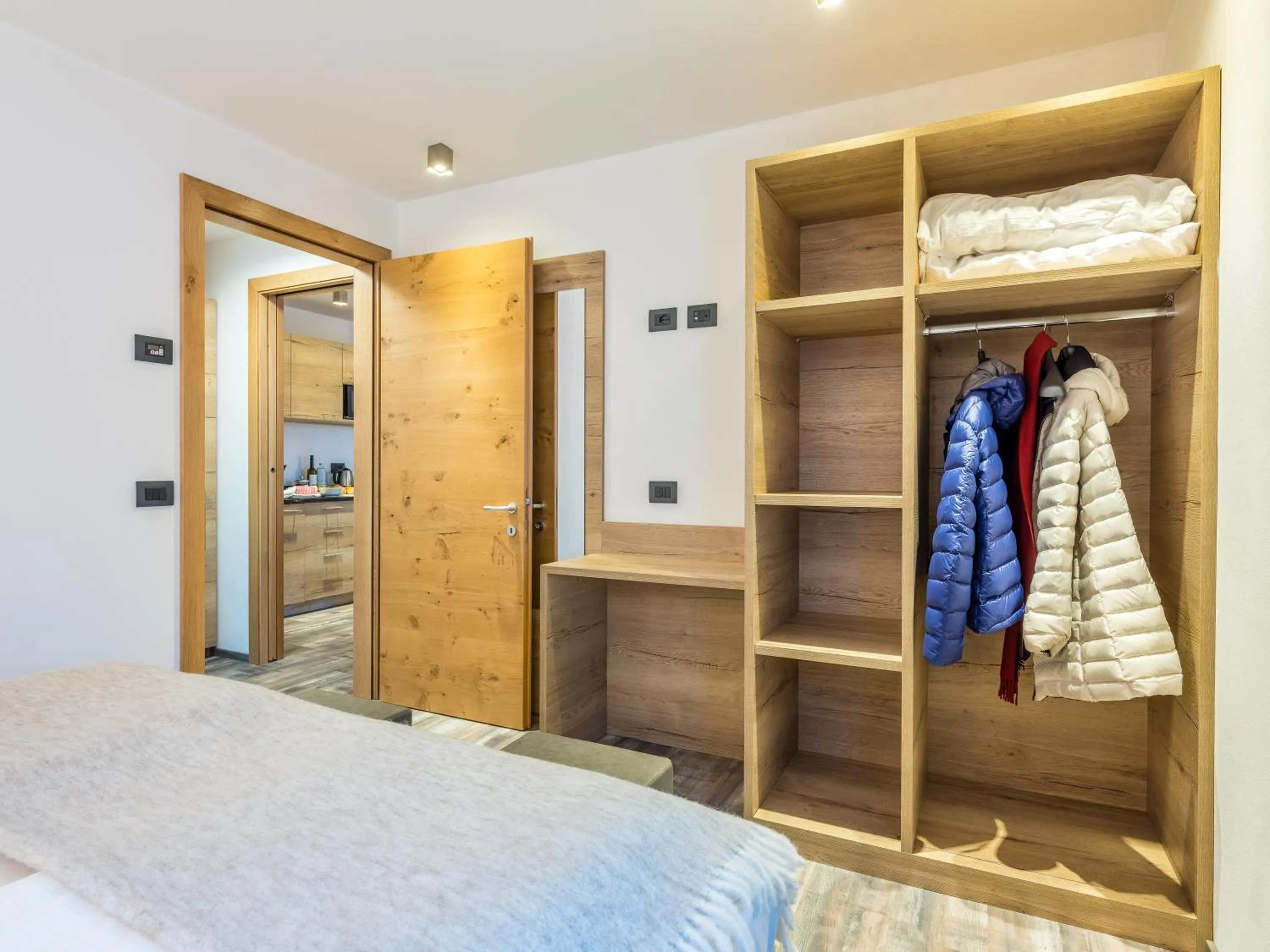 Bedroom, Bed in Albergo Dimaro Wellness Hotel