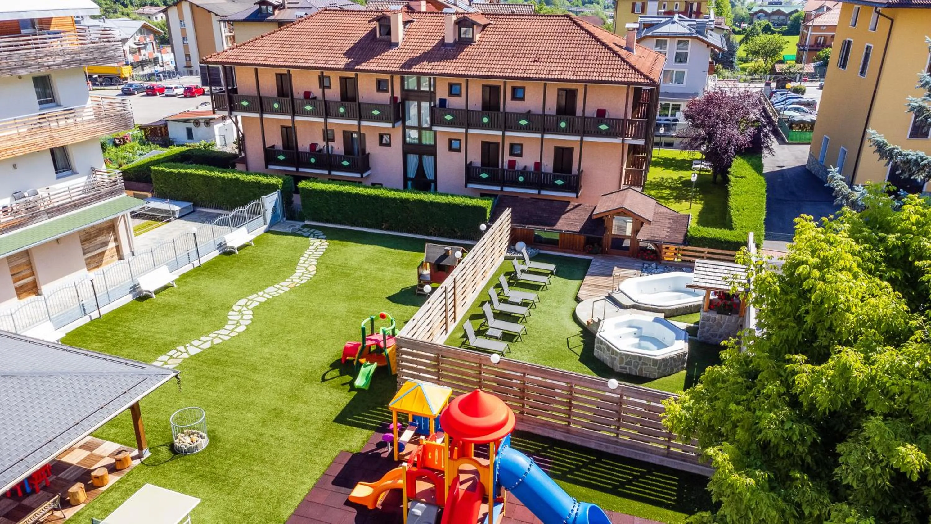 Property building in Albergo Dimaro Wellness Hotel