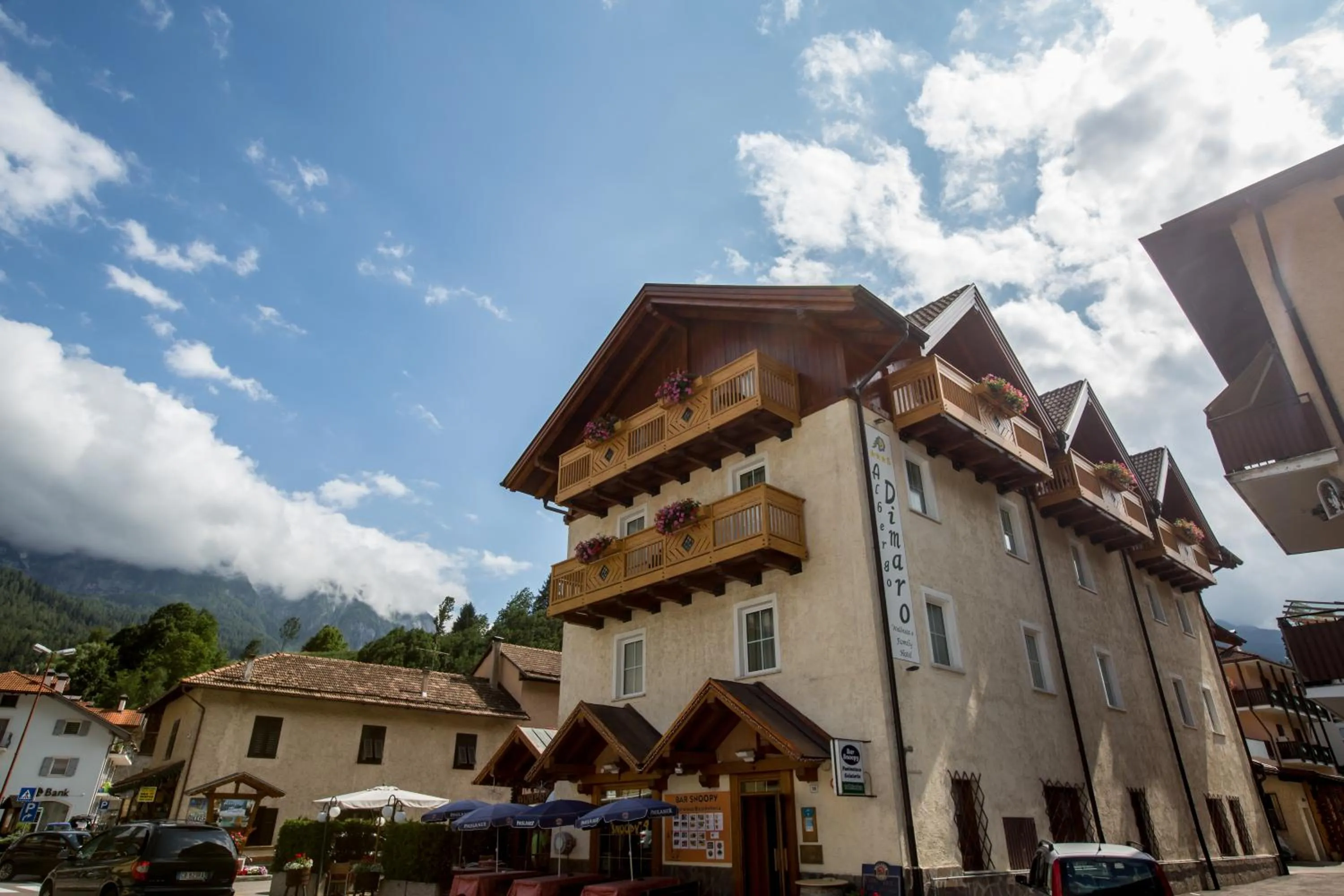 Facade/entrance in Albergo Dimaro Wellness Hotel