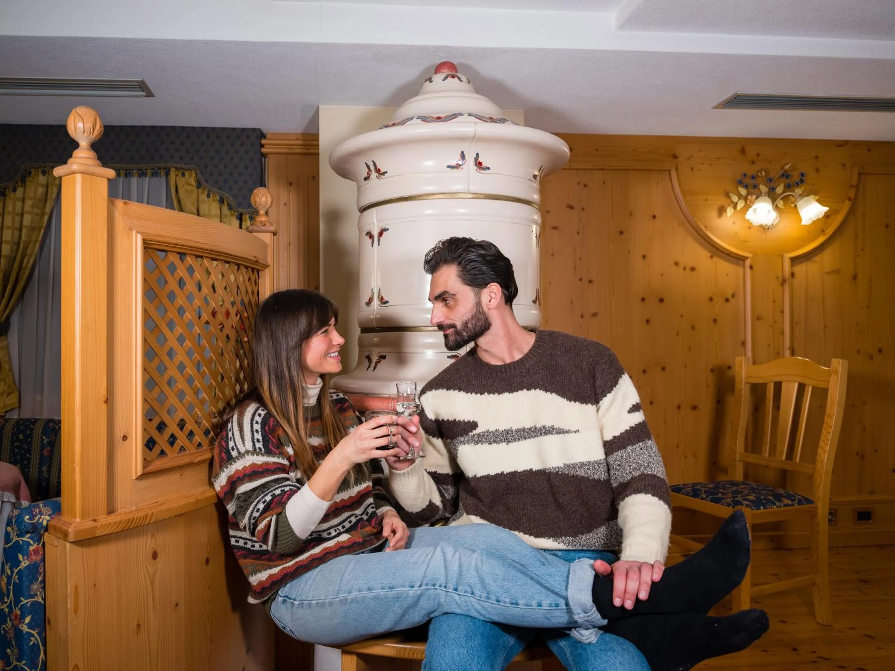 Lounge or bar in Albergo Dimaro Wellness Hotel