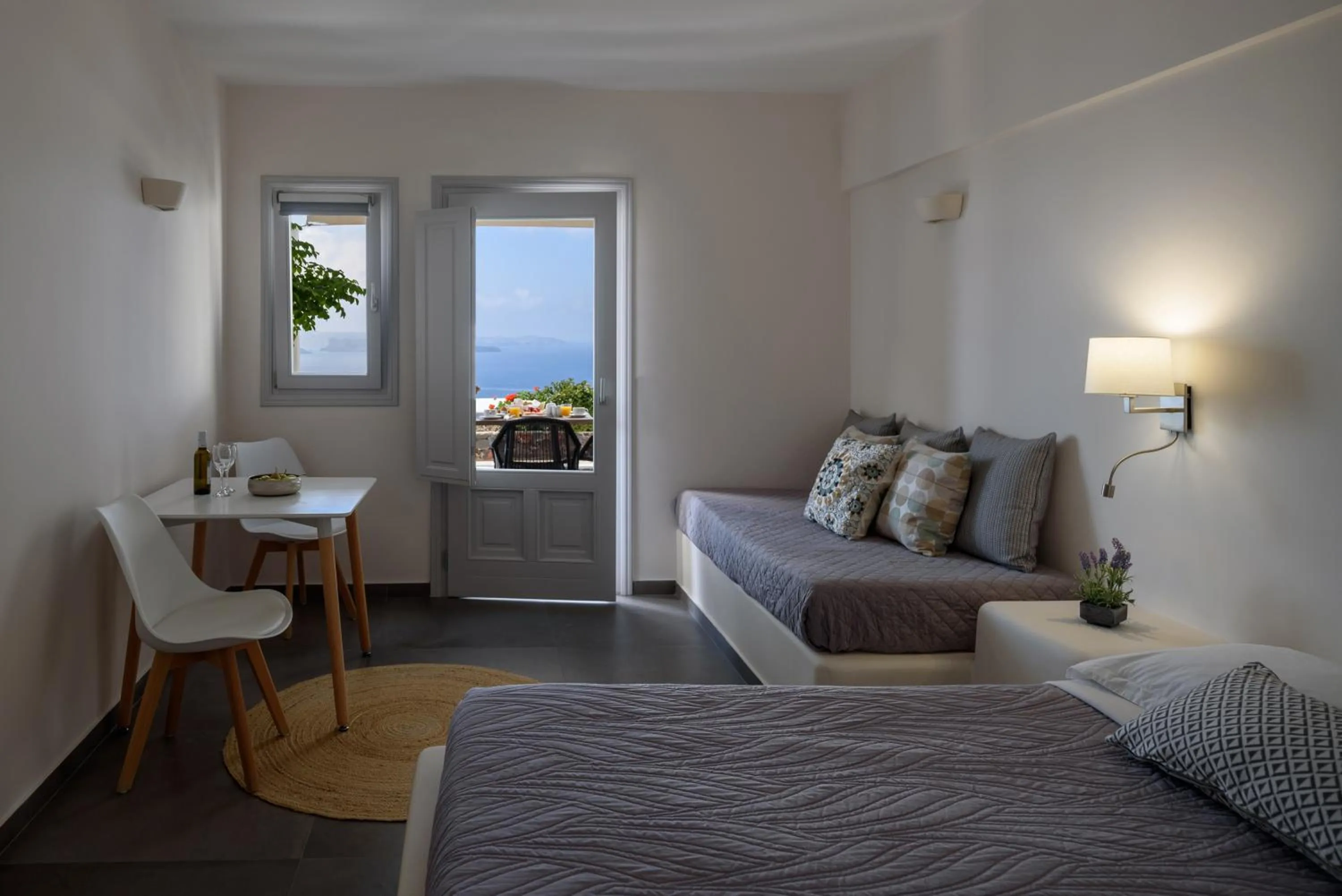 View (from property/room), Bed in Strogili